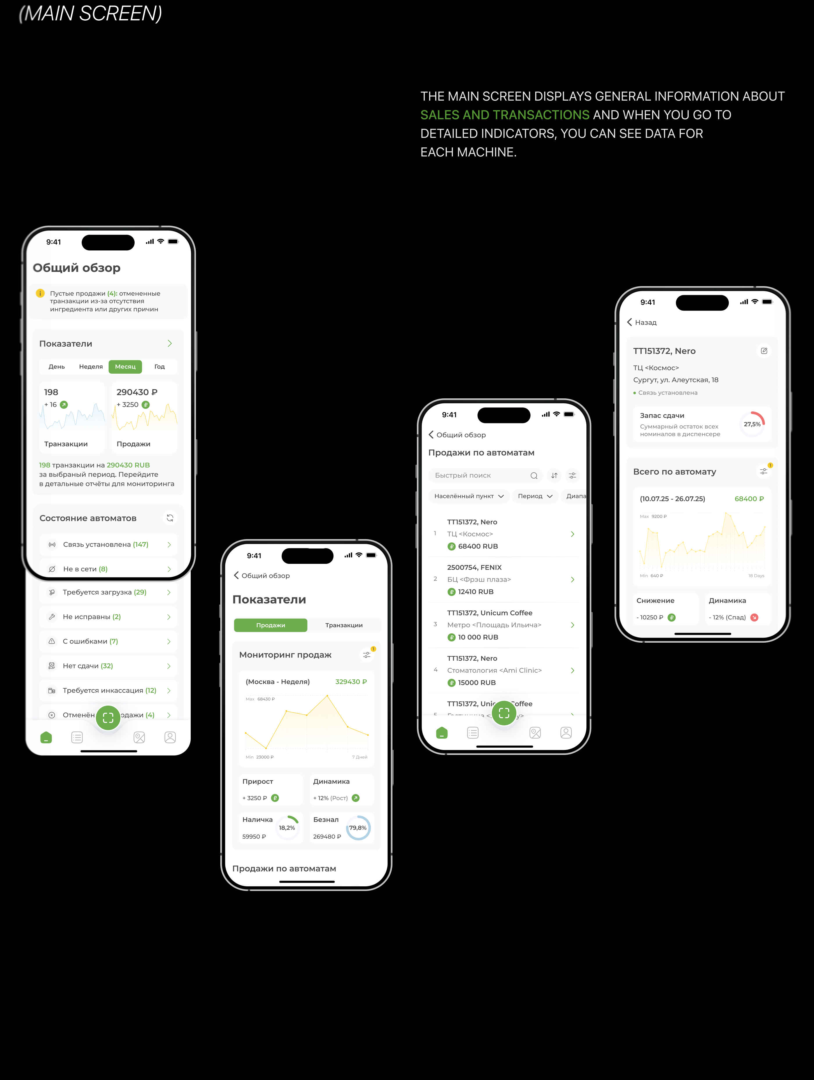 MOBILE VENDING APP | IOS APP DESIGN — Изображение №9 — Интерфейсы на Dprofile