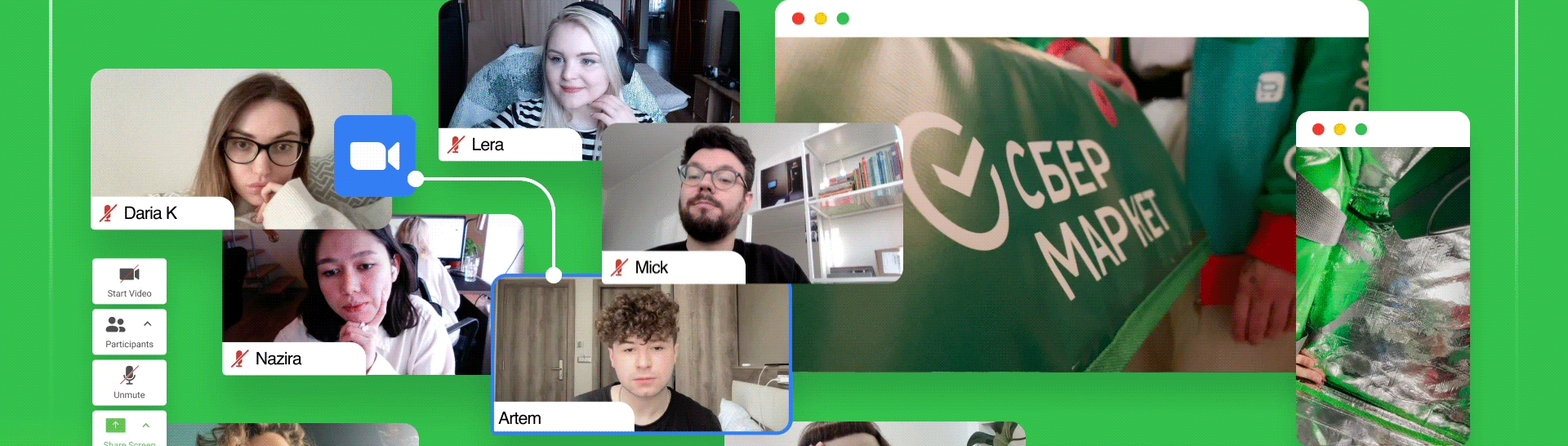 Out Digital x SberMarket visual upgrade — Изображение №5 — Иллюстрация, Графика на Dprofile