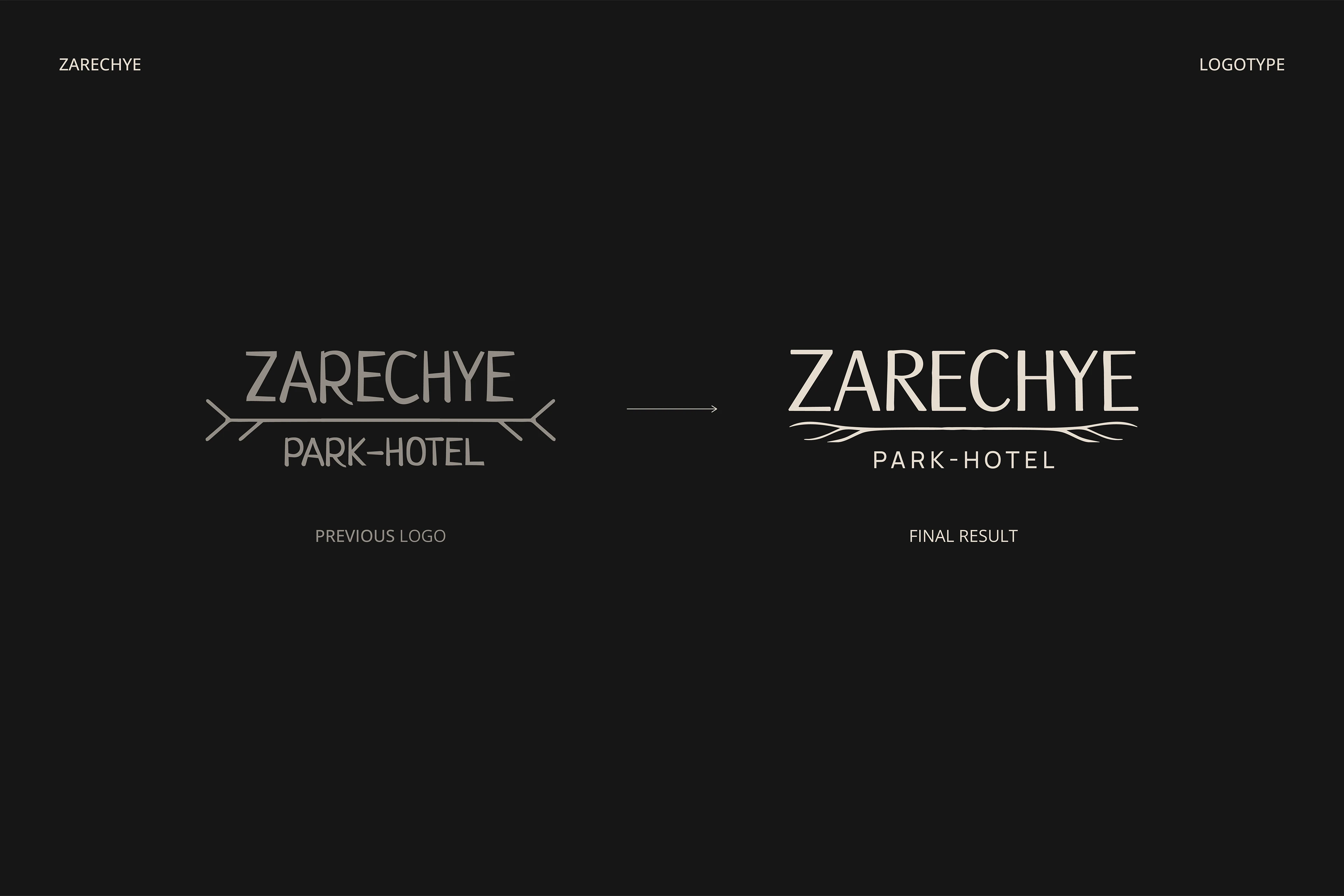 Zarechye Park Hotel — Brand Identity & Rebranding — Изображение №2 — Брендинг на Dprofile