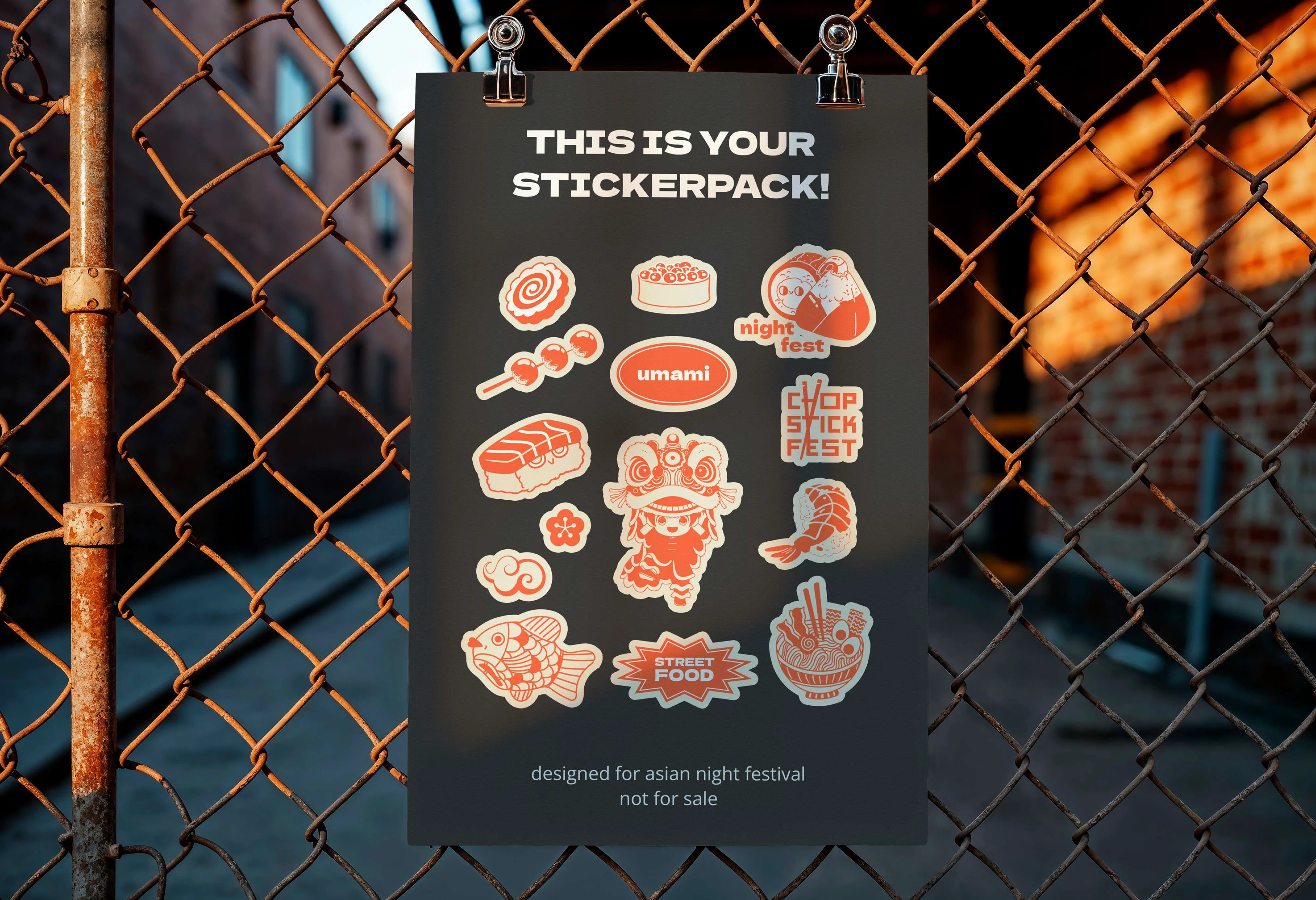 Identity for the Asian Night Festival — Изображение №11 — Брендинг на Dprofile