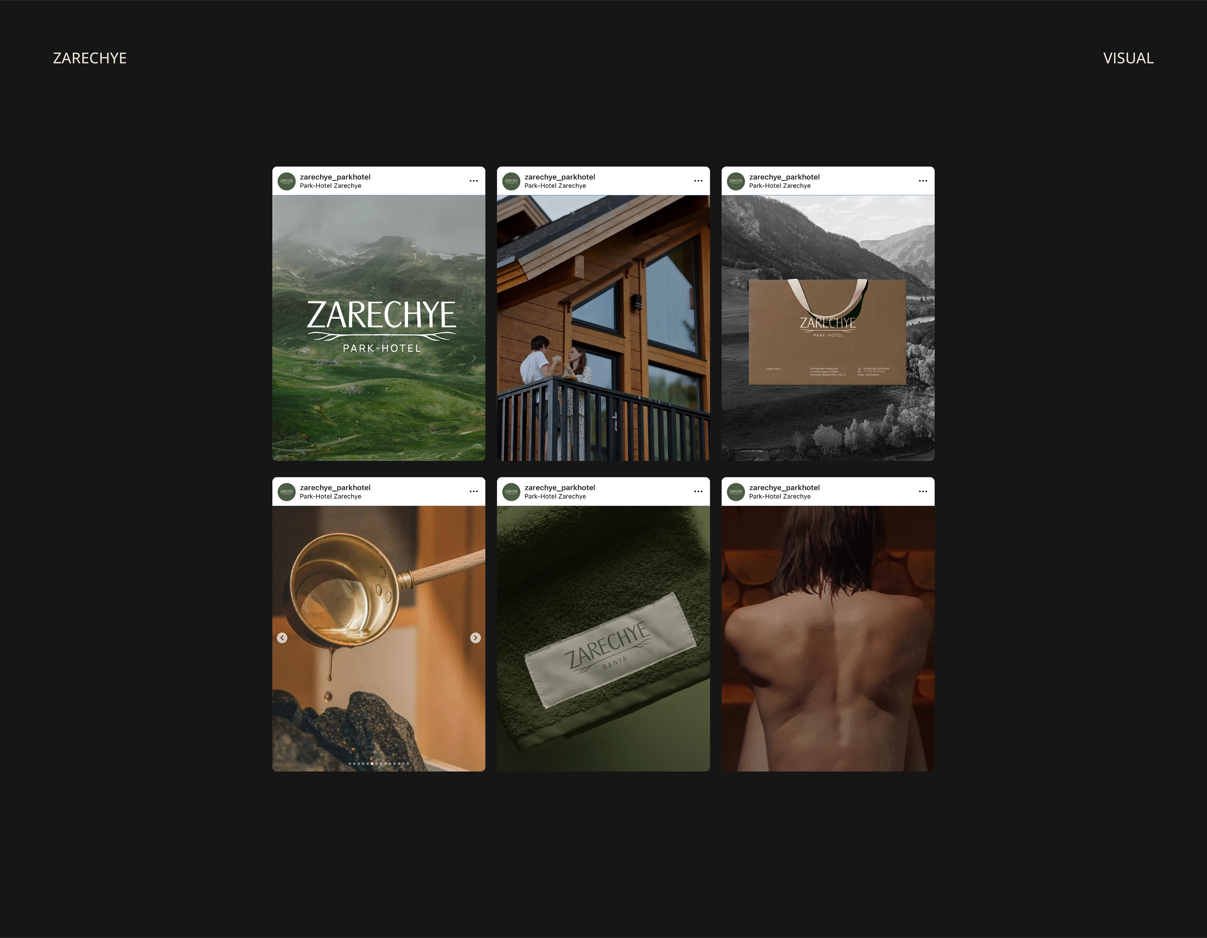 Zarechye Park Hotel — Brand Identity & Rebranding — Изображение №4 — Брендинг на Dprofile