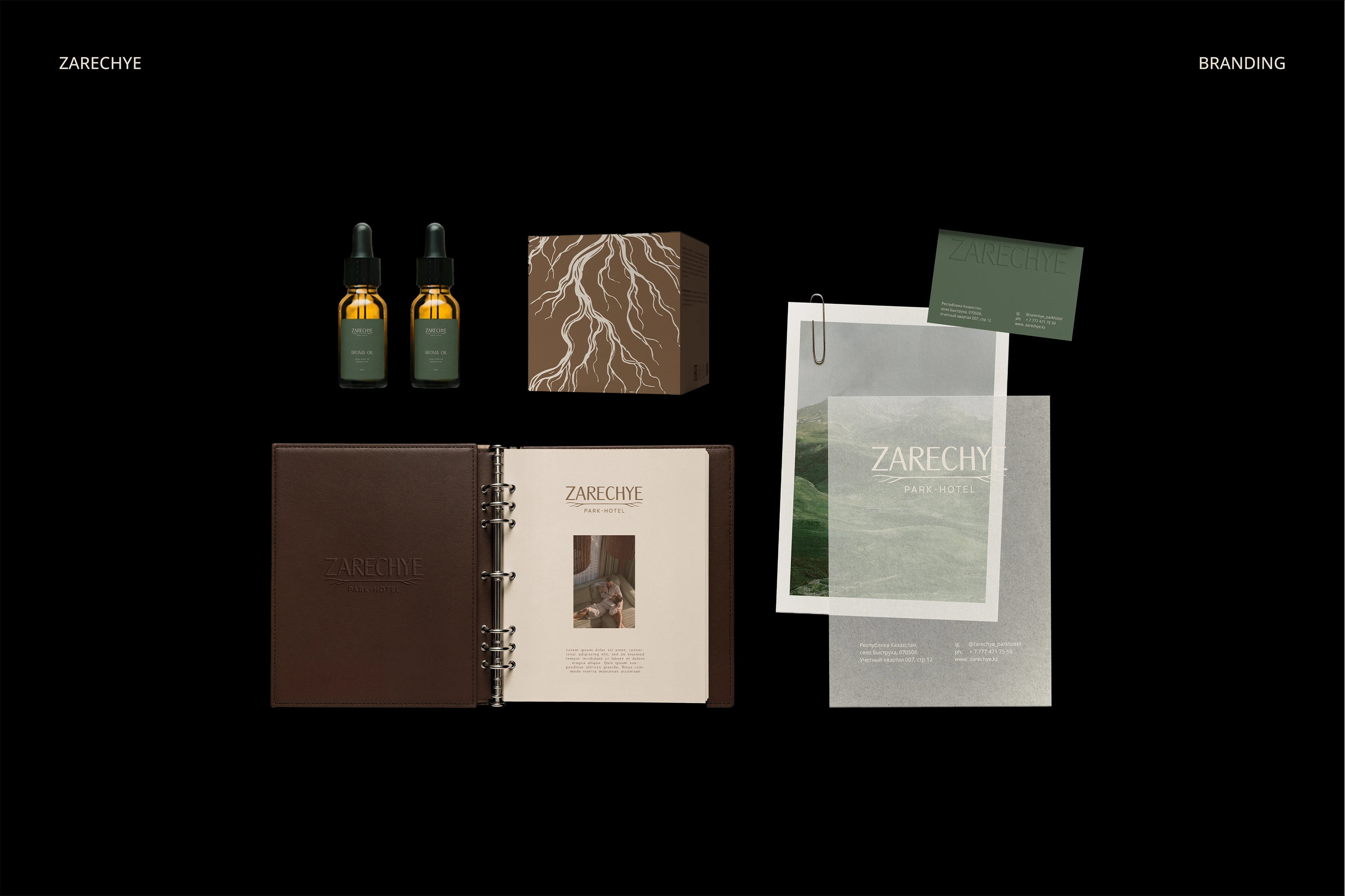 Zarechye Park Hotel — Brand Identity & Rebranding — Изображение №19 — Брендинг на Dprofile