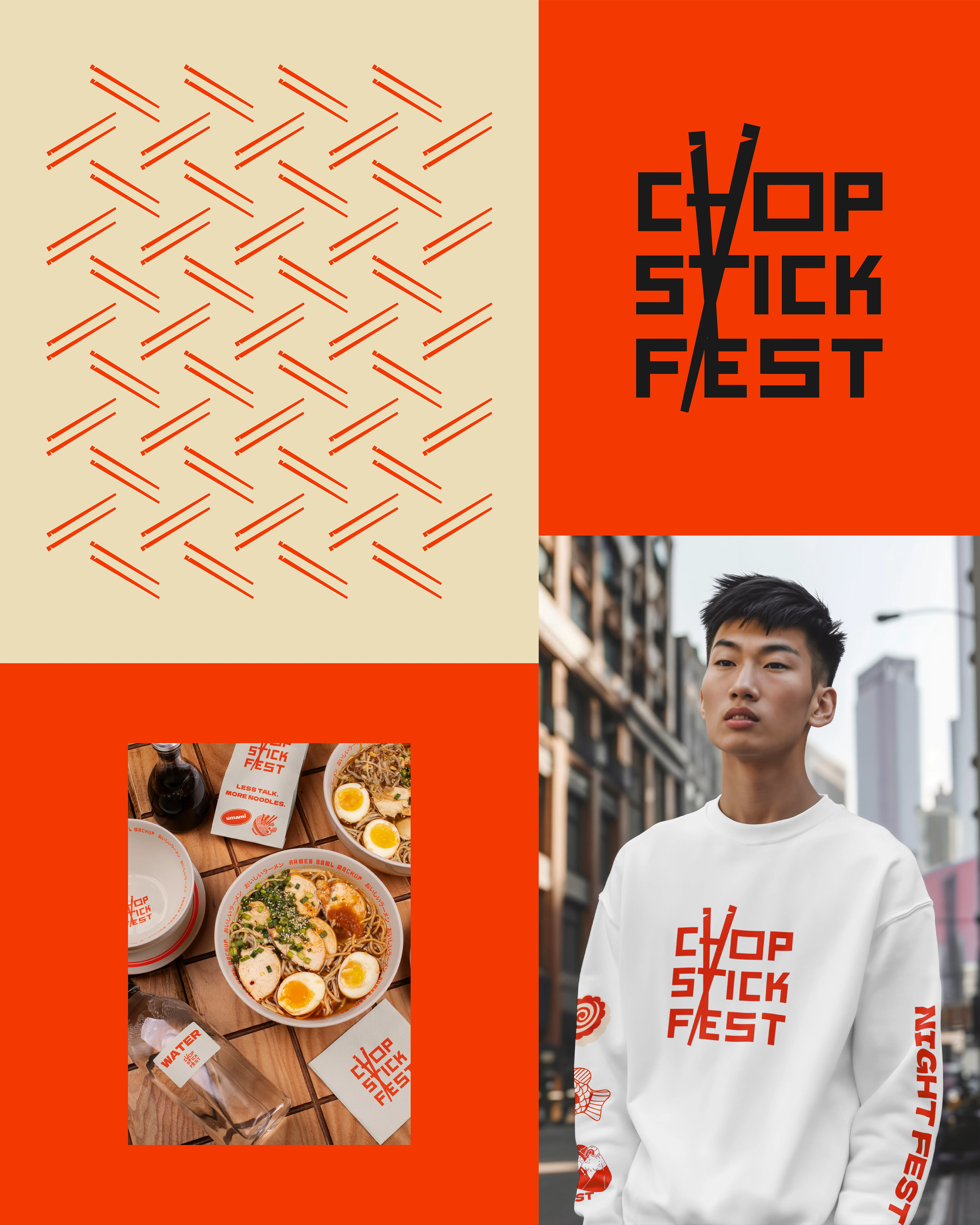 Identity for the Asian Night Festival — Изображение №3 — Брендинг на Dprofile