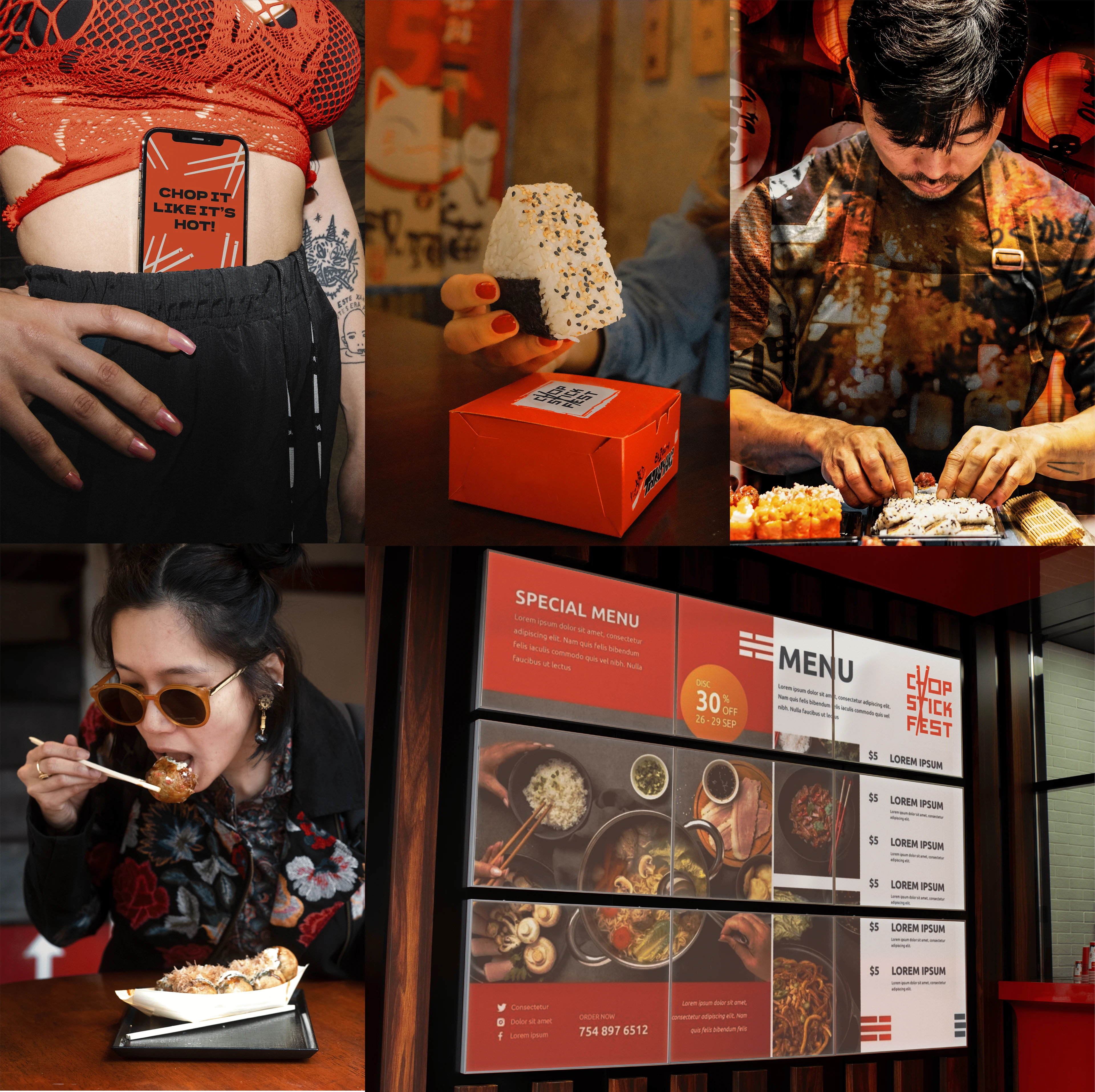 Identity for the Asian Night Festival — Изображение №10 — Брендинг на Dprofile