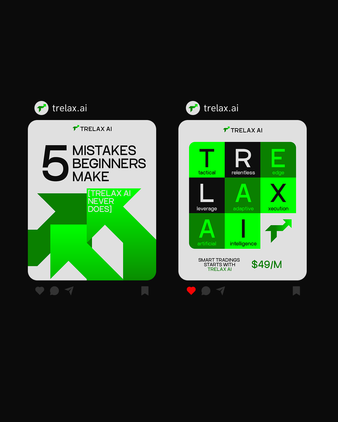 TRELAX AI — Изображение №6 — Брендинг на Dprofile