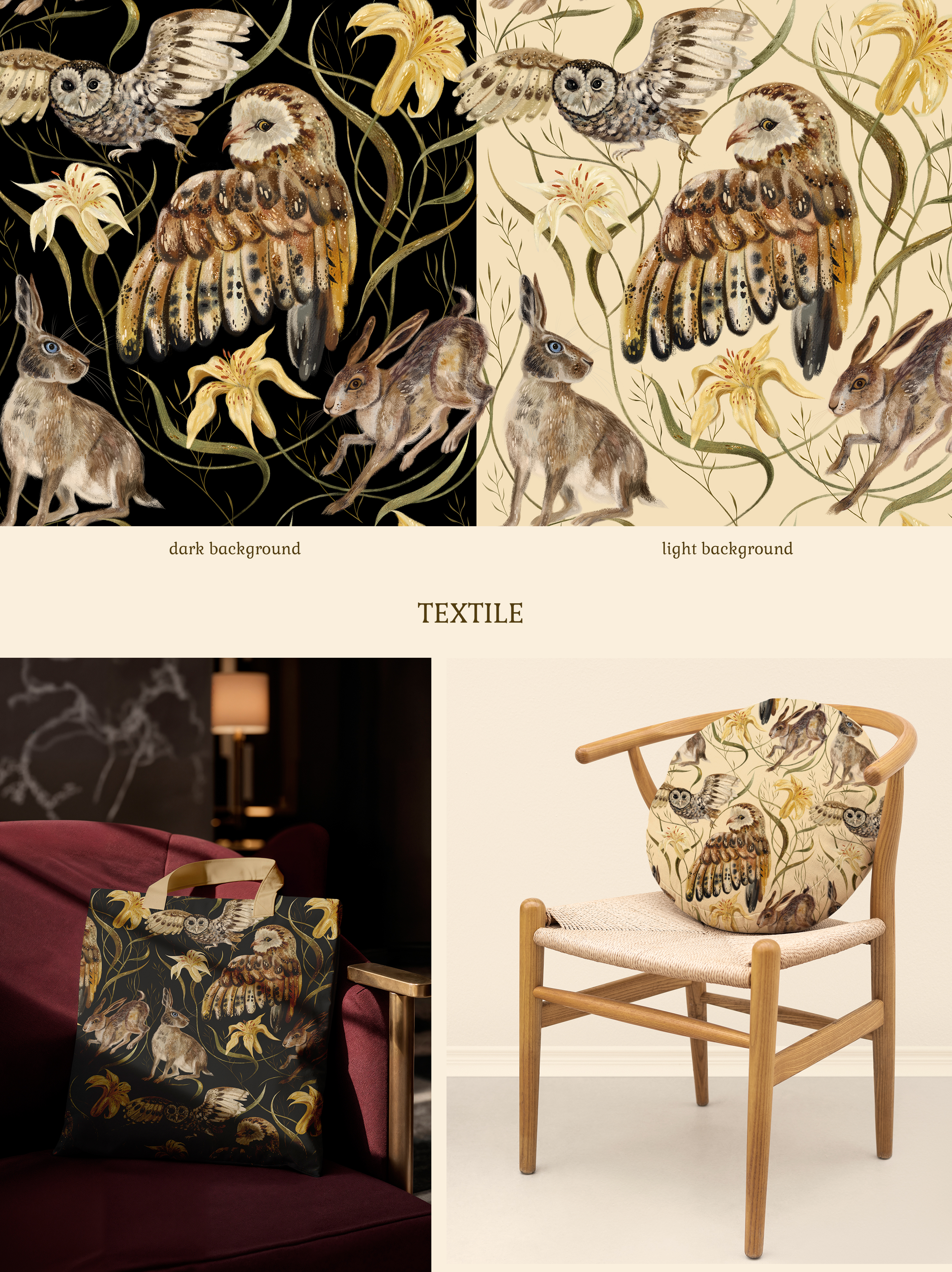 Коллекция паттернов «Дыхание весны» — Изображение №3 — Брендинг, Графика на Dprofile