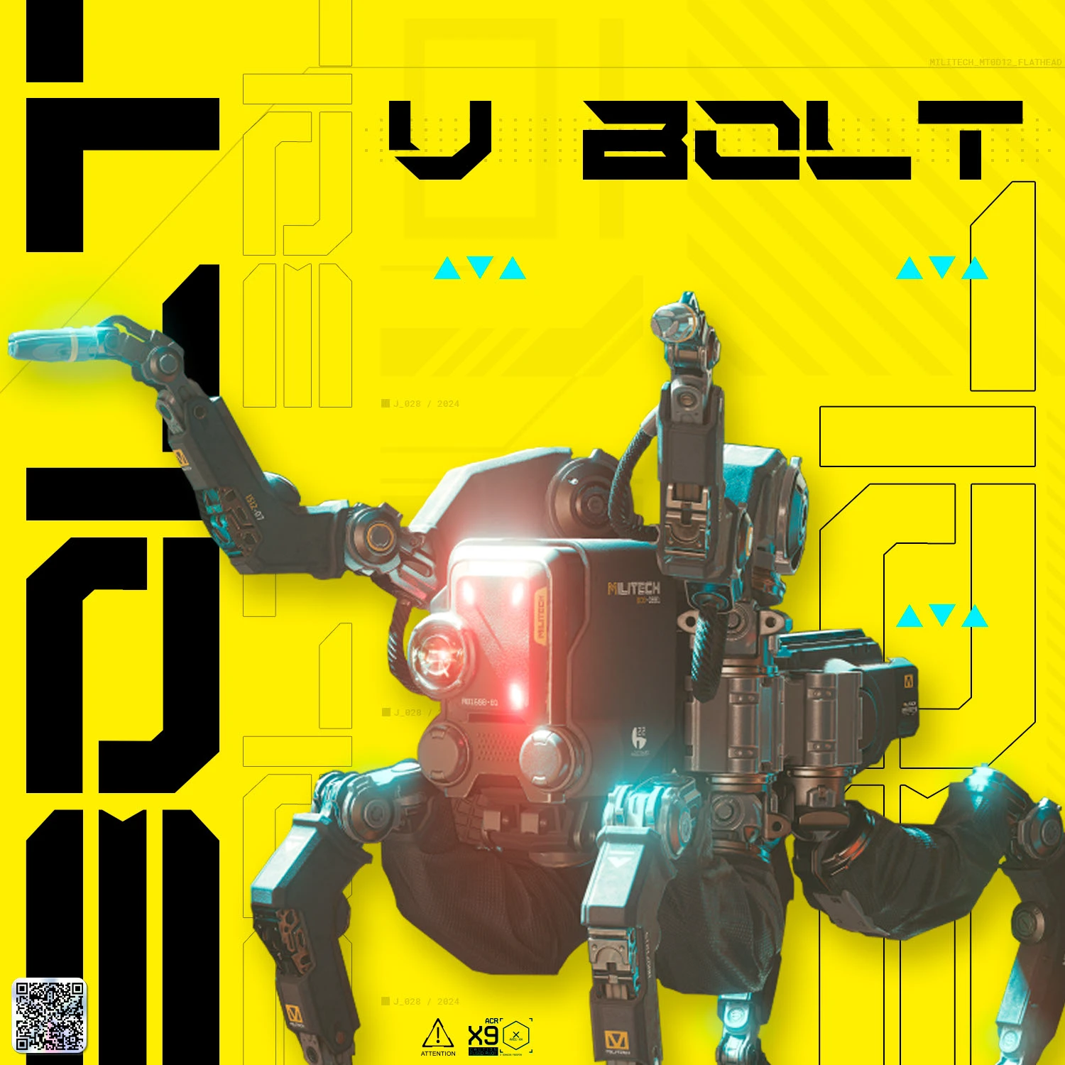 V - BOLT “Music Album Cover Challenge” CONTEST 2024 — Изображение №1 — Графика на Dprofile