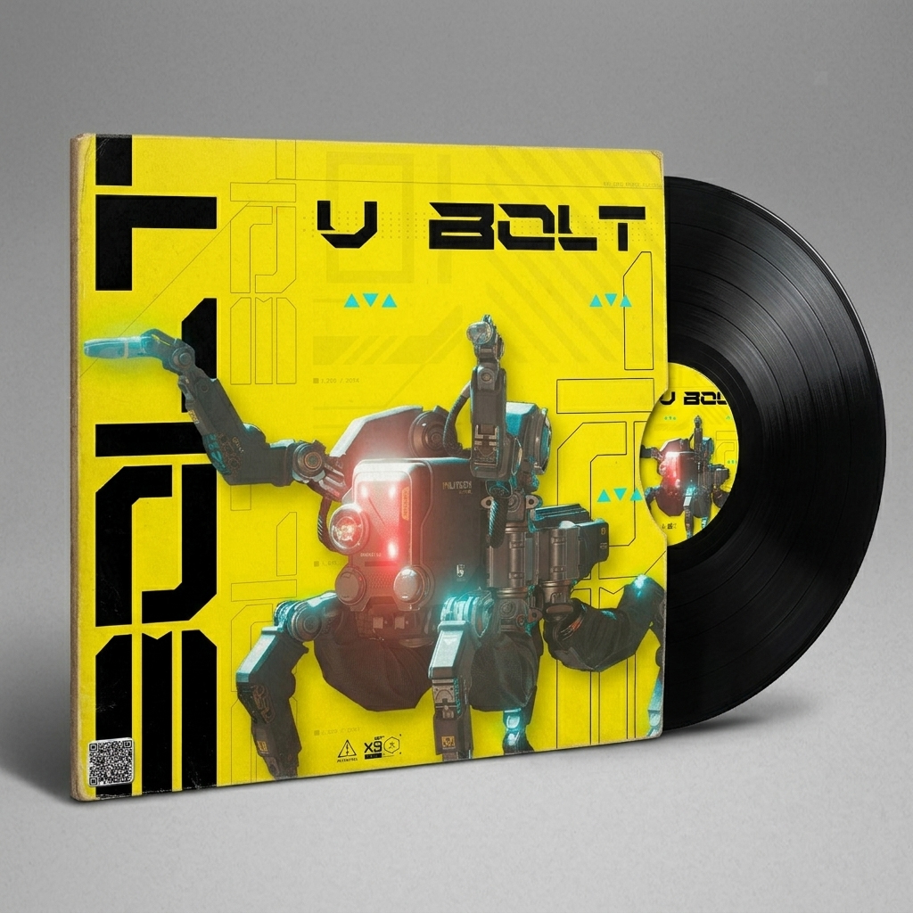 V - BOLT “Music Album Cover Challenge” CONTEST 2024 — Изображение №2 — Графика на Dprofile