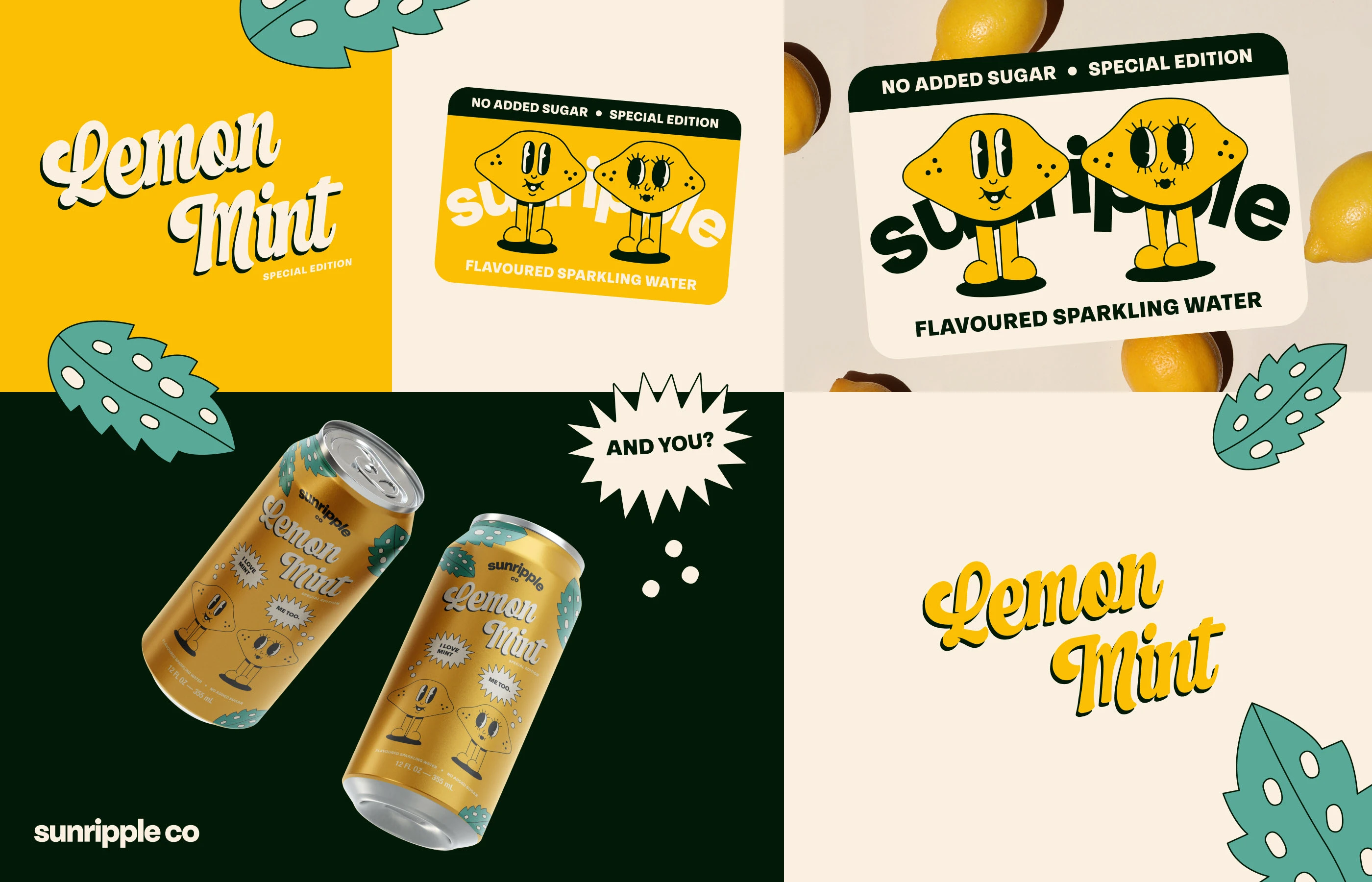 Sunripple — дизайн упаковки и айдентика напитка — Изображение №6 — Брендинг, Иллюстрация на Dprofile