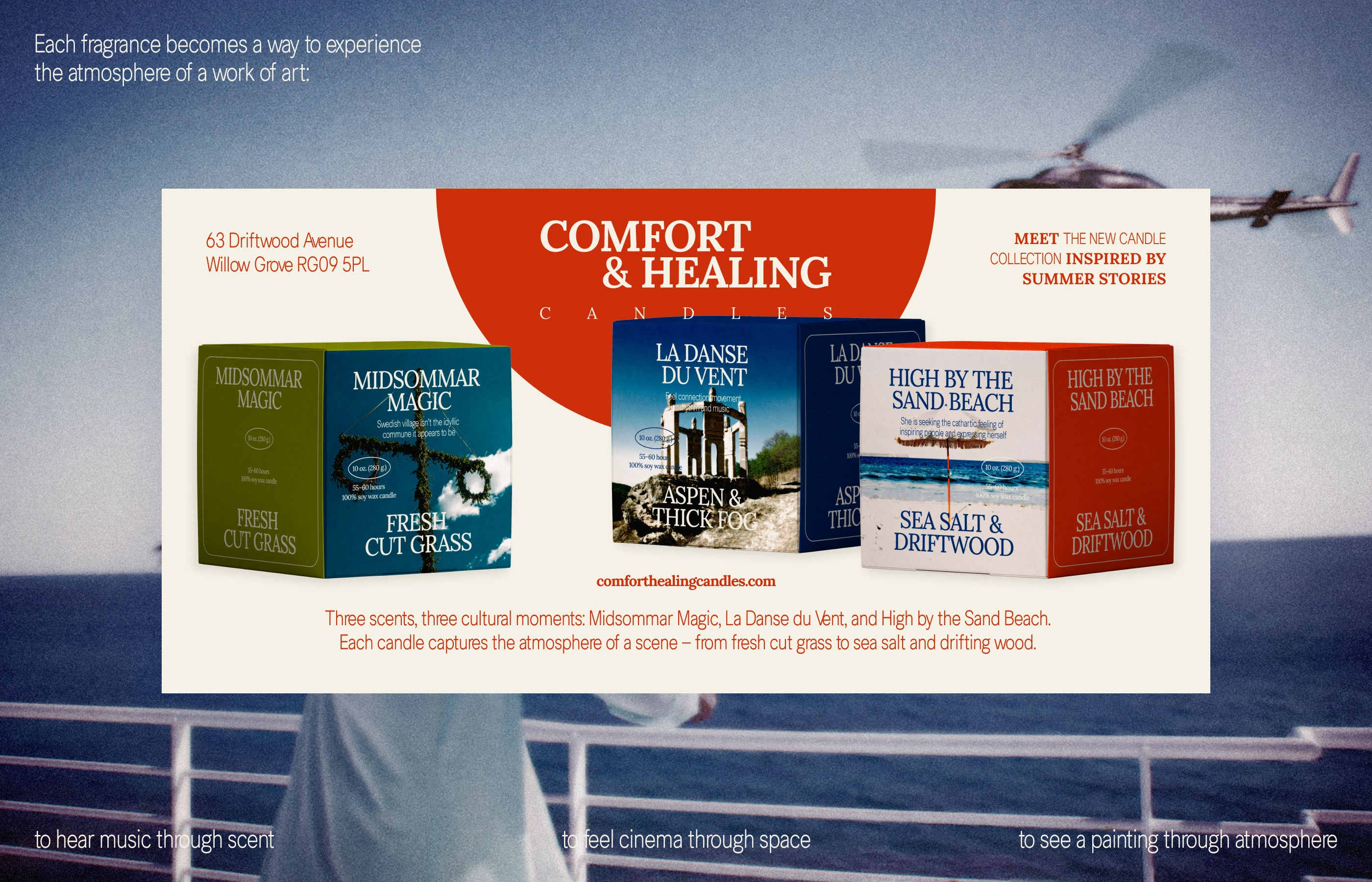 Comfort & Healing — брендинг и упаковка свечей — Изображение №6 — Брендинг на Dprofile