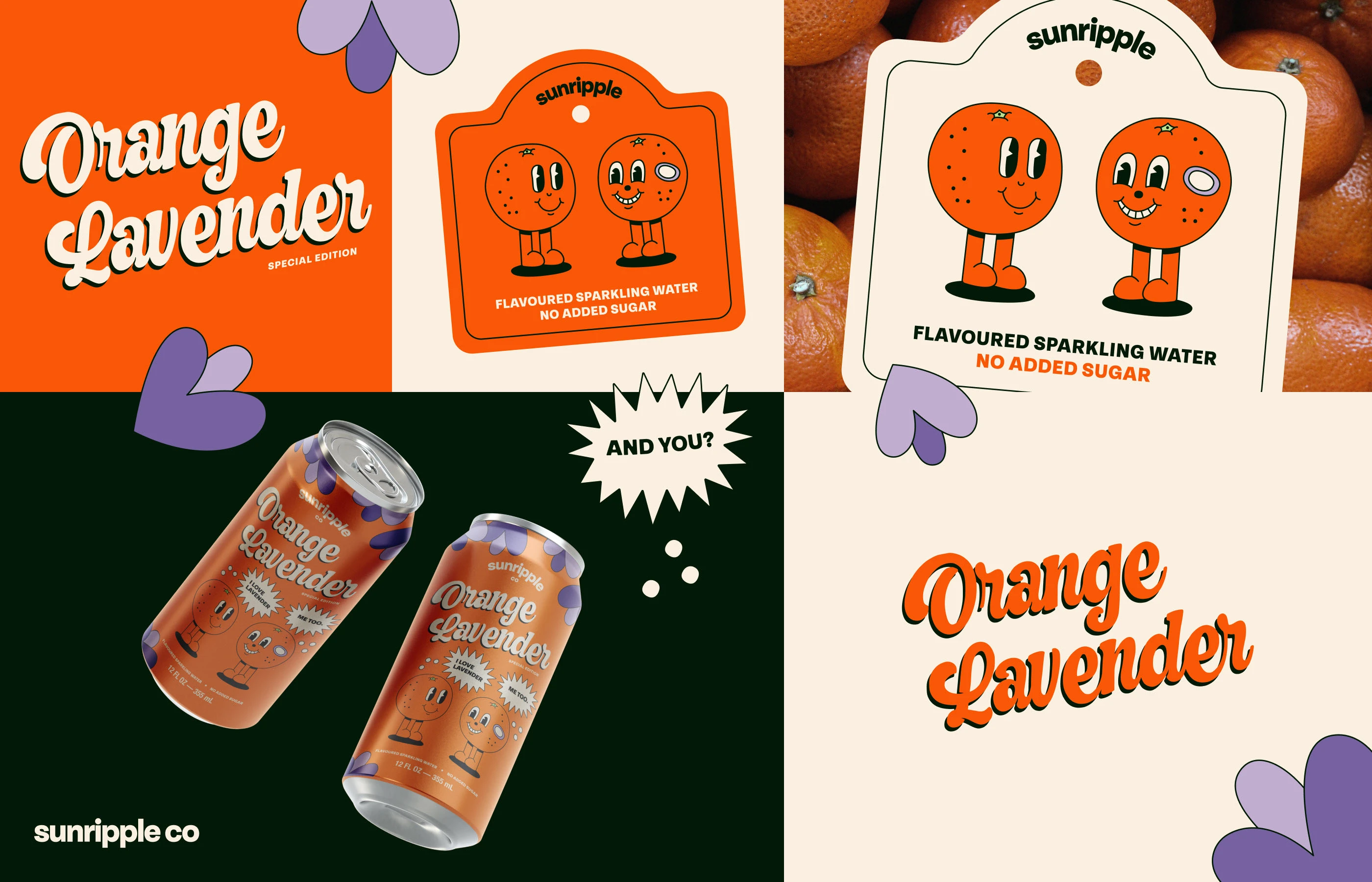 Sunripple — дизайн упаковки и айдентика напитка — Изображение №14 — Брендинг, Иллюстрация на Dprofile