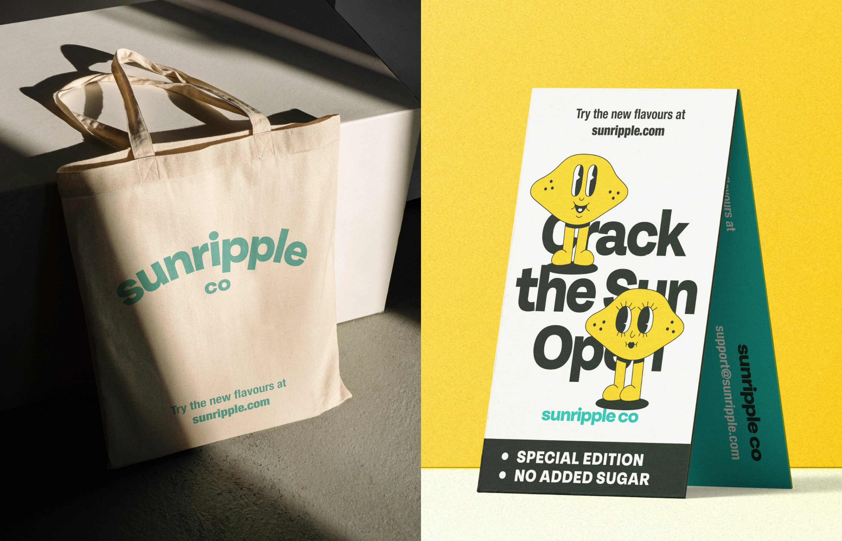 Sunripple — дизайн упаковки и айдентика напитка — Изображение №7 — Брендинг, Иллюстрация на Dprofile