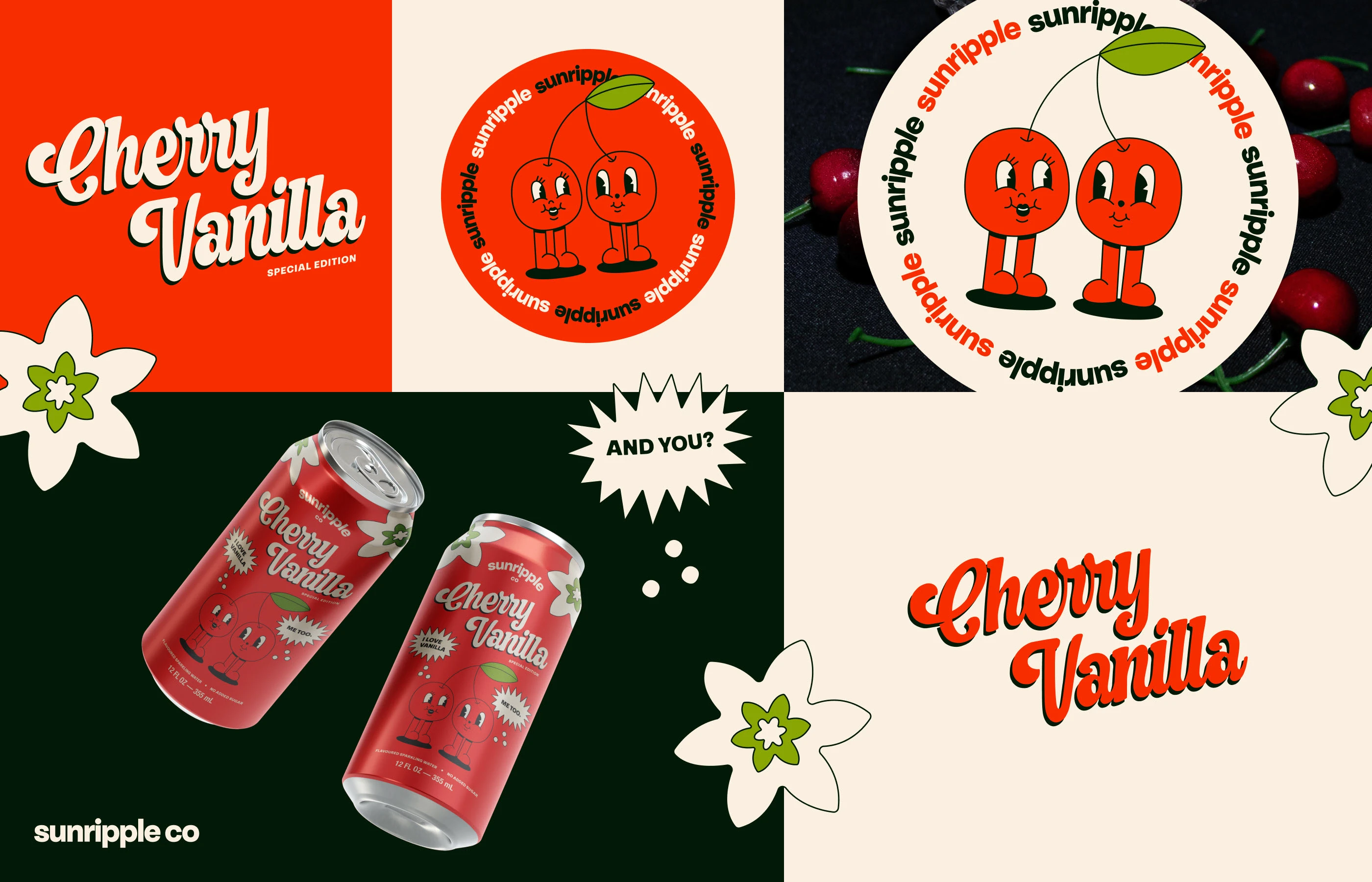 Sunripple — дизайн упаковки и айдентика напитка — Изображение №8 — Брендинг, Иллюстрация на Dprofile