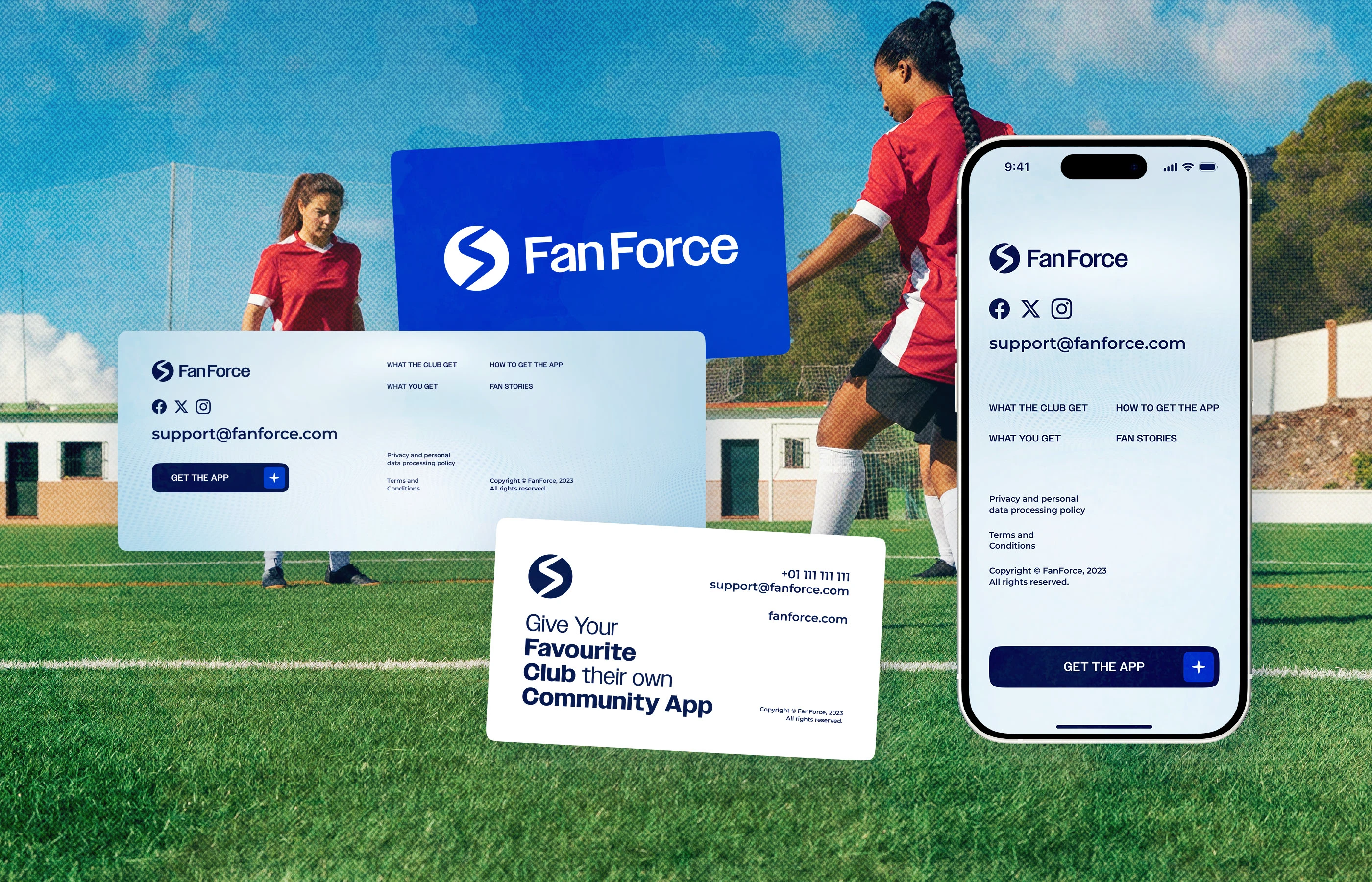 FanForce — веб-сайт для платформы женского футбола — Изображение №9 — Интерфейсы на Dprofile