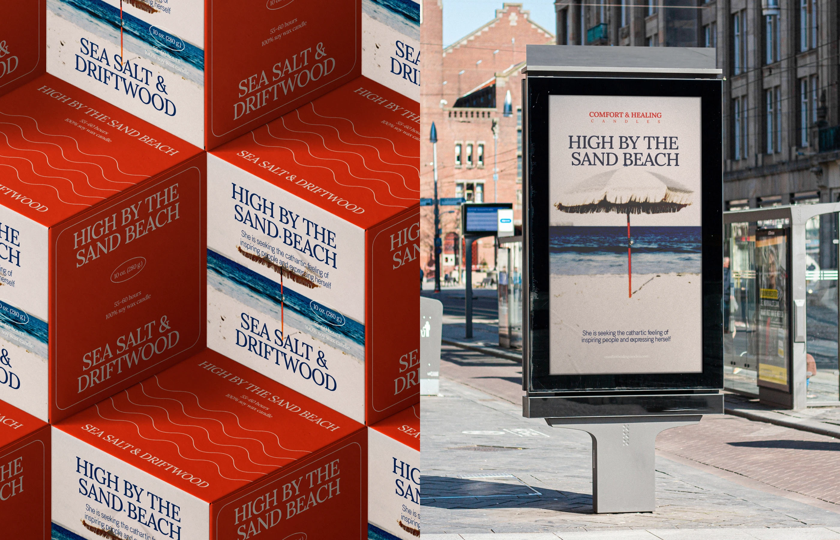 Comfort & Healing — брендинг и упаковка свечей — Изображение №5 — Брендинг на Dprofile