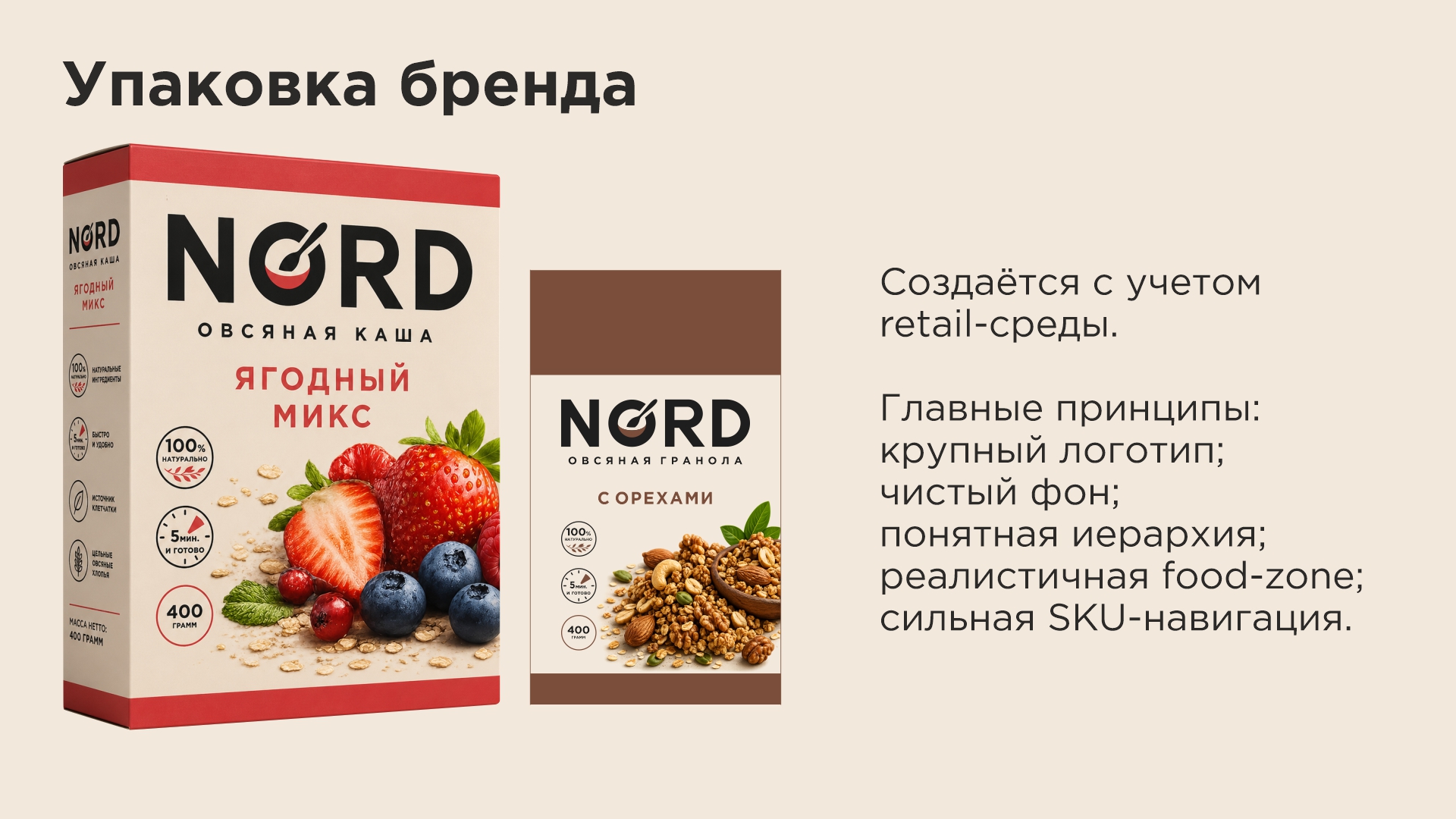 NØRD - современный food brand — Изображение №8 — Брендинг на Dprofile