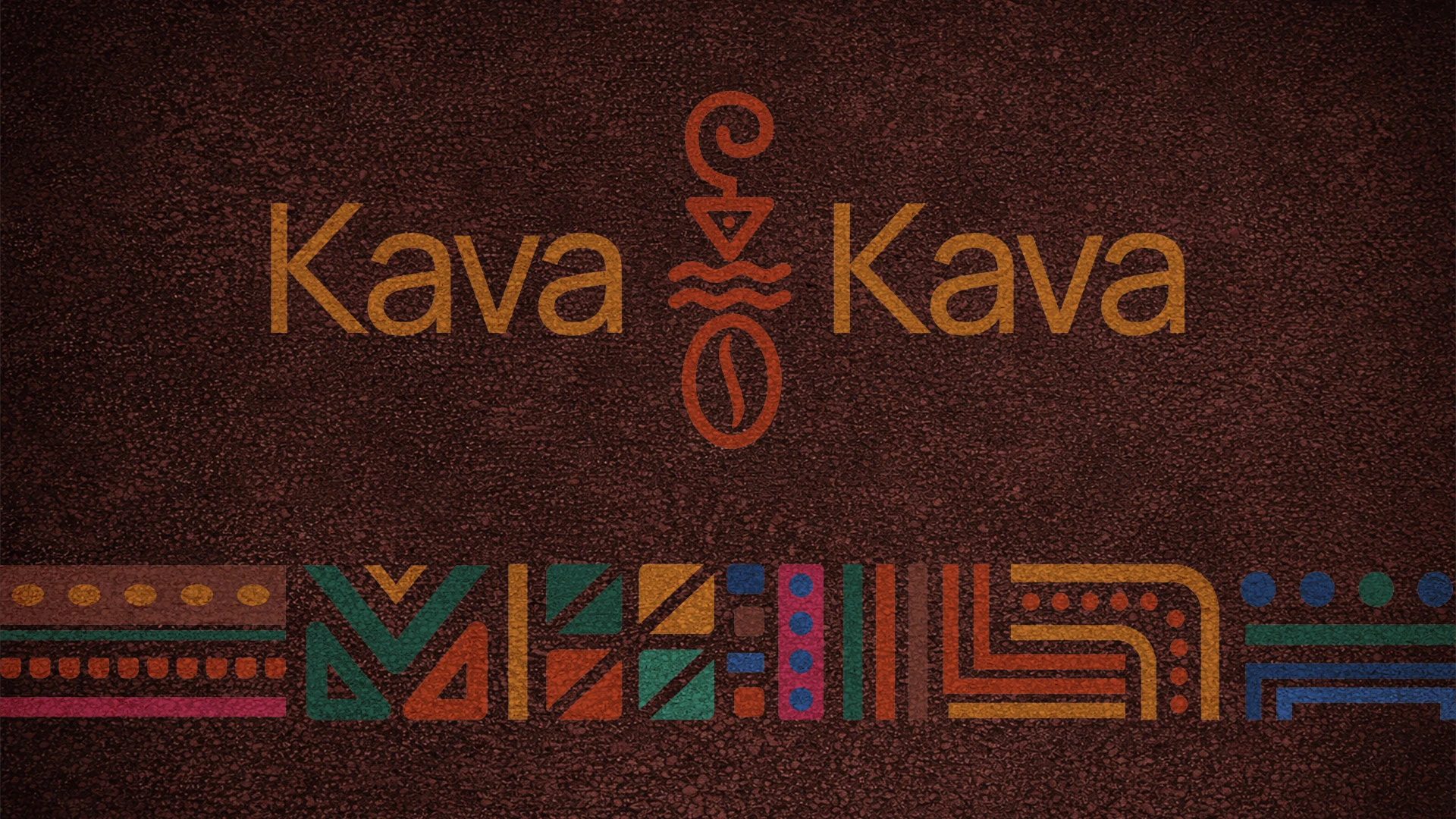 "Кава-Кава" - бренд уличного кафе. — Изображение №1 — Брендинг на Dprofile