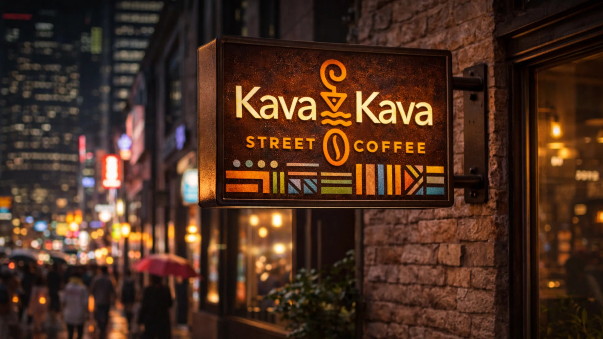 "Кава-Кава" - бренд уличного кафе. — Изображение №15 — Брендинг на Dprofile