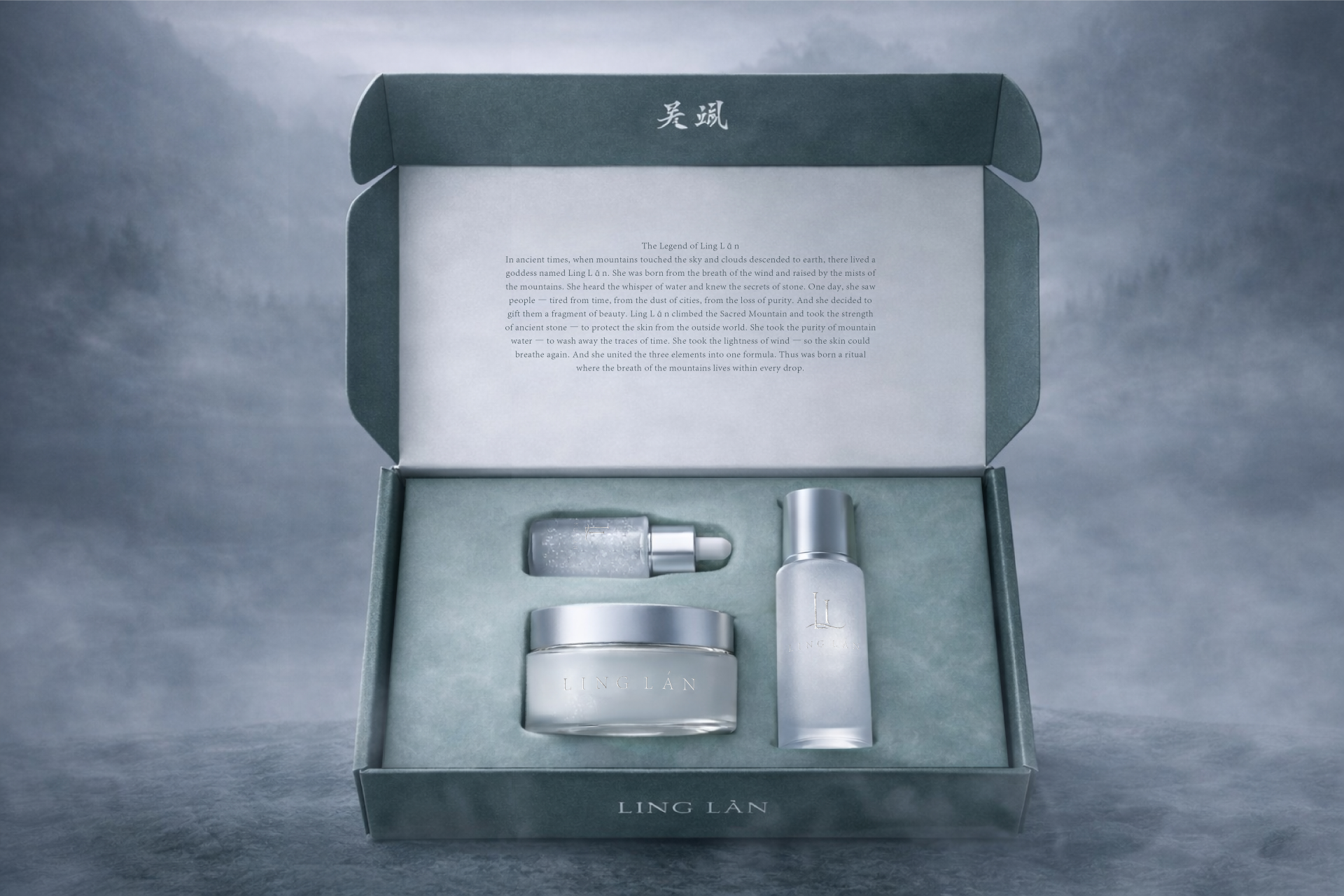 Ling Lán - Luxury Skincare Brand Concept — Изображение №16 — Брендинг на Dprofile