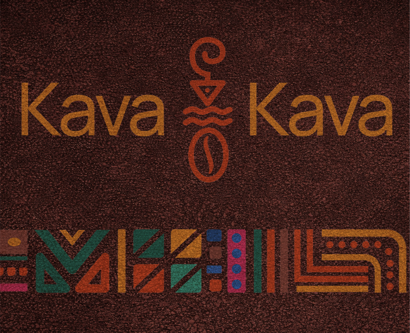 "Кава-Кава" - бренд уличного кафе. — Брендинг на Dprofile