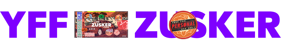 YFF Zusker Вариативный шрифт (FREE PERSONAL USE) — Изображение №1 — Графика на Dprofile