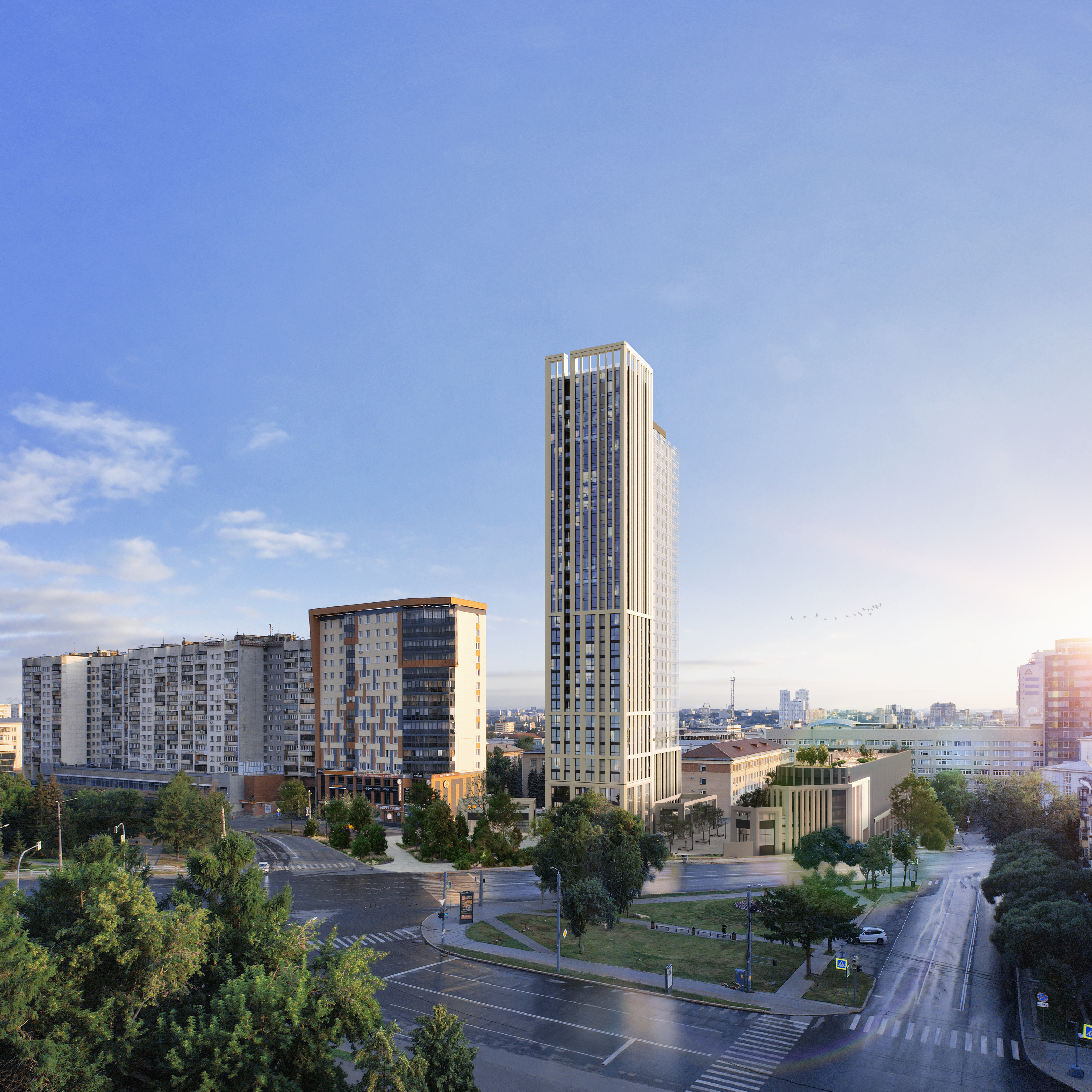 ЖК Школьник — Изображение №1 — 3D, Архитектура на Dprofile