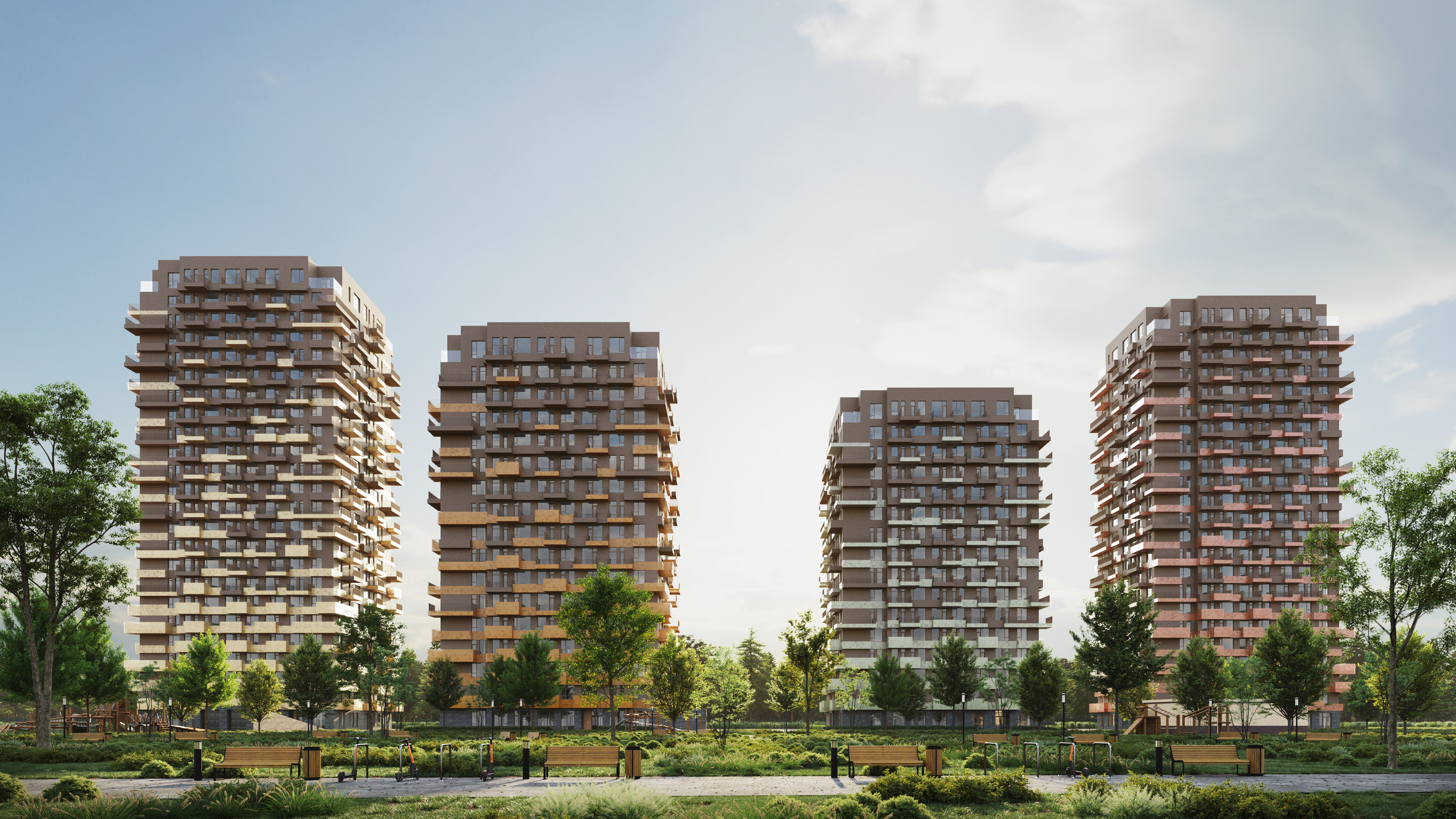 ЖК Полёт — Изображение №1 — 3D, Архитектура на Dprofile