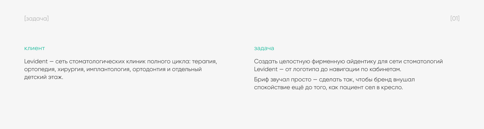 Брендинг сети стоматологических клиник Levident — Изображение №2 — Брендинг на Dprofile