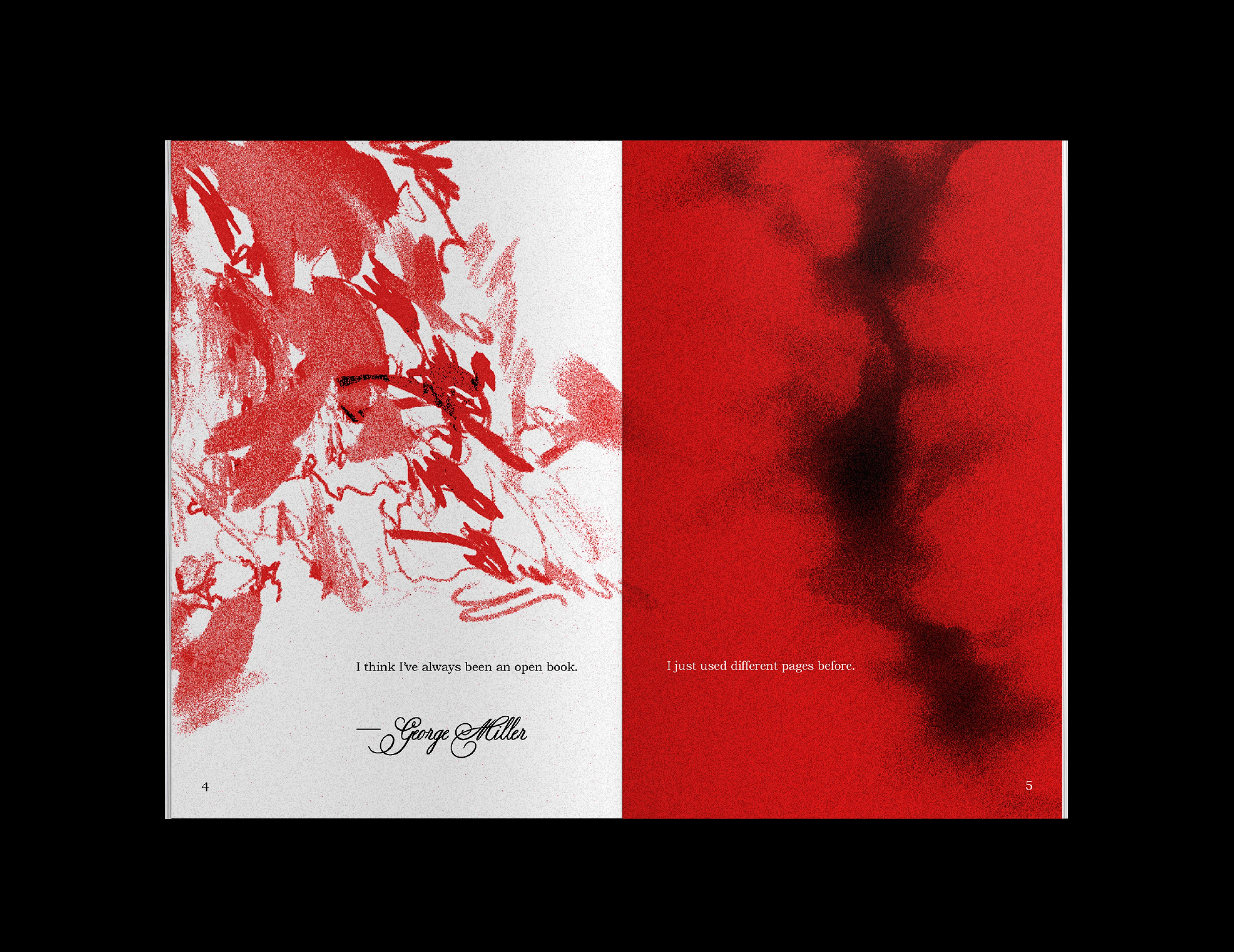 Joji: fading memory — Lyric Zine — Изображение №4 — Графика на Dprofile