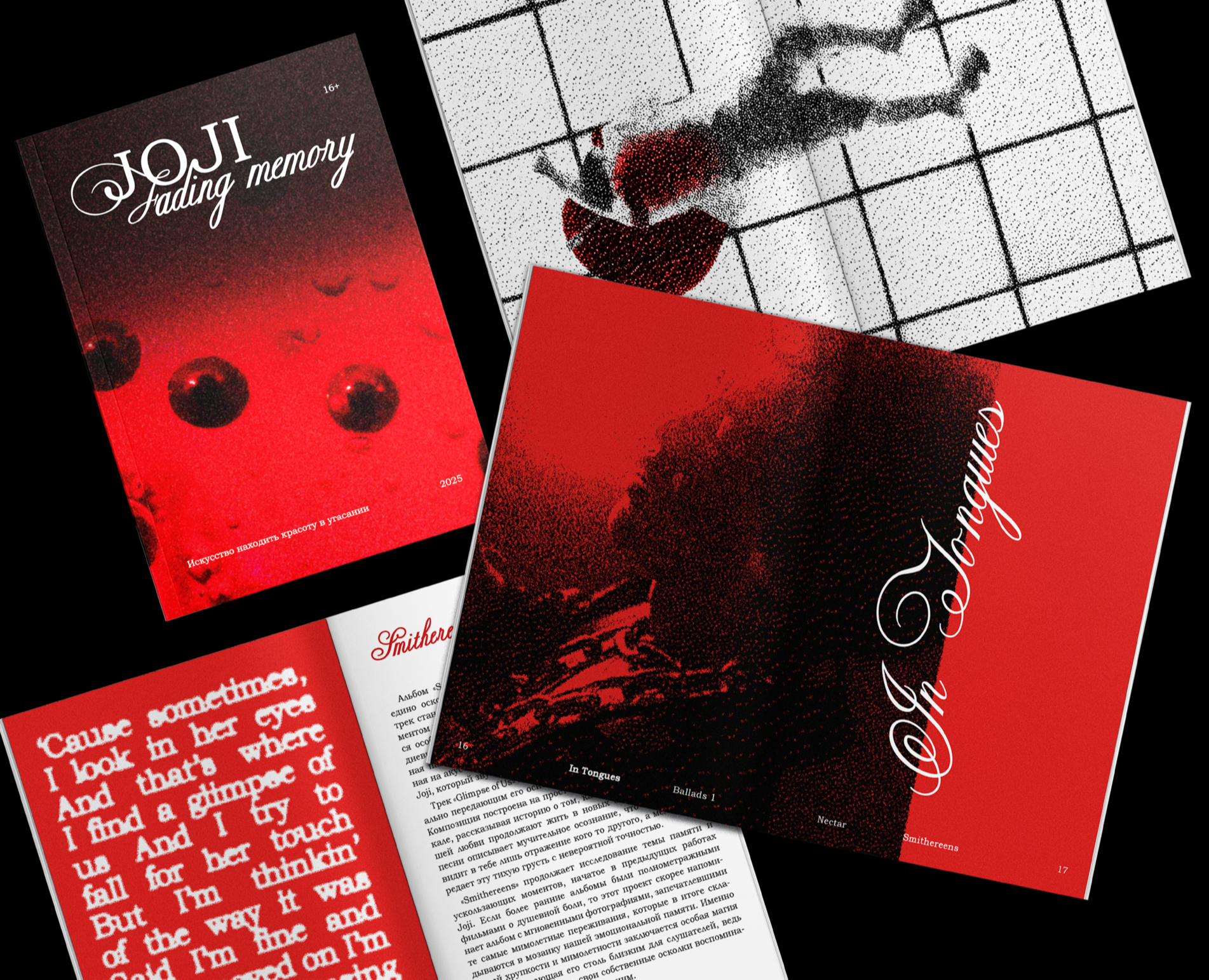 Joji: fading memory — Lyric Zine на Dprofile