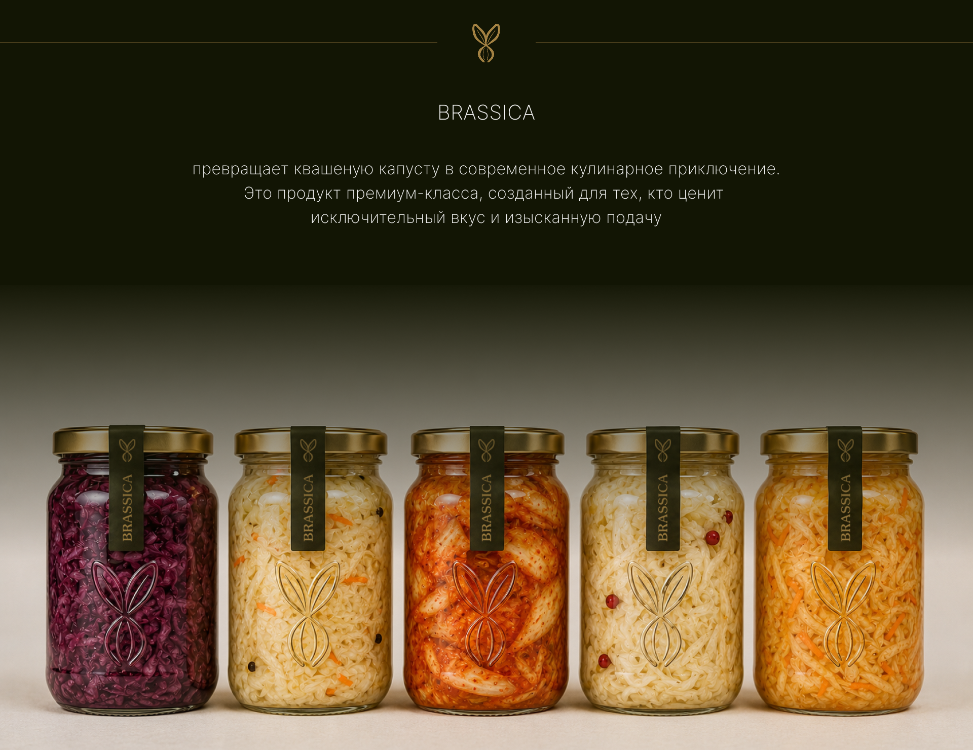 BRASSICA — премиальная квашеная капуста — Изображение №2 — Брендинг на Dprofile