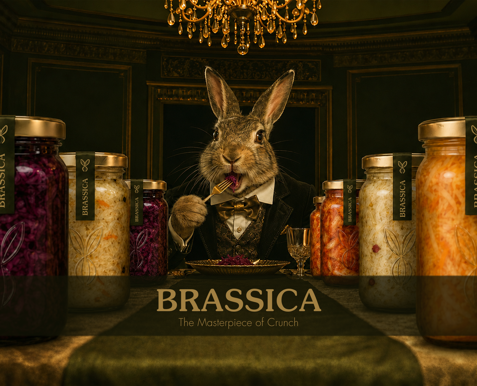 BRASSICA — премиальная квашеная капуста — Брендинг на Dprofile