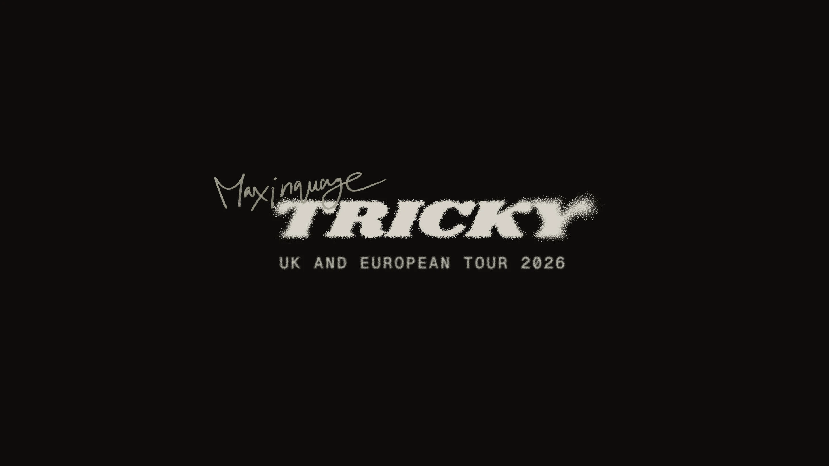 TRICKY’S TOUR 2026 / MAXINQUAYE — Изображение №1 — Брендинг на Dprofile