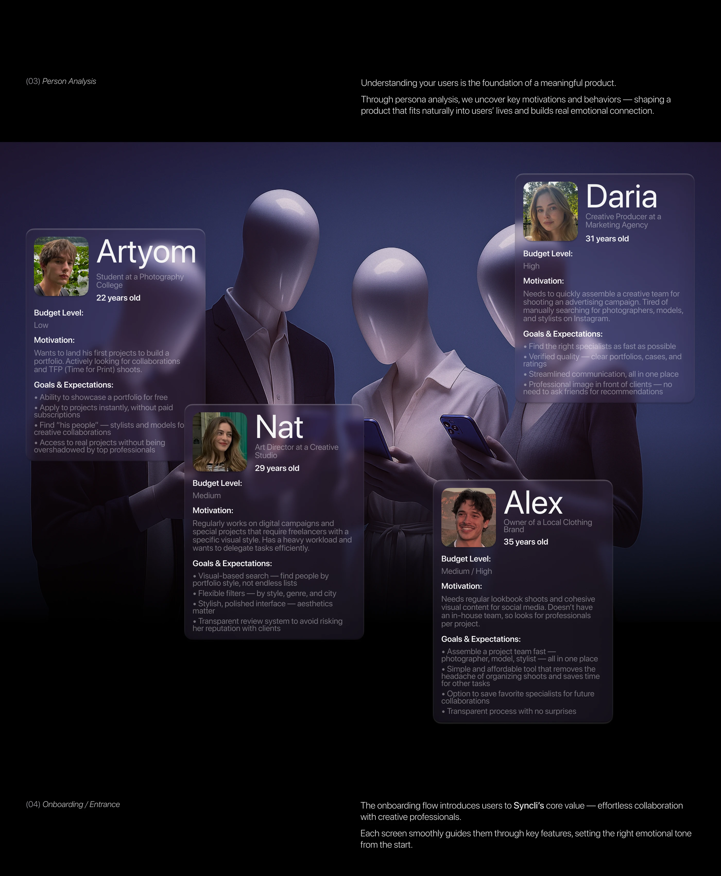 SYNCLI | Creative Collaboration App — Изображение №4 — Интерфейсы на Dprofile