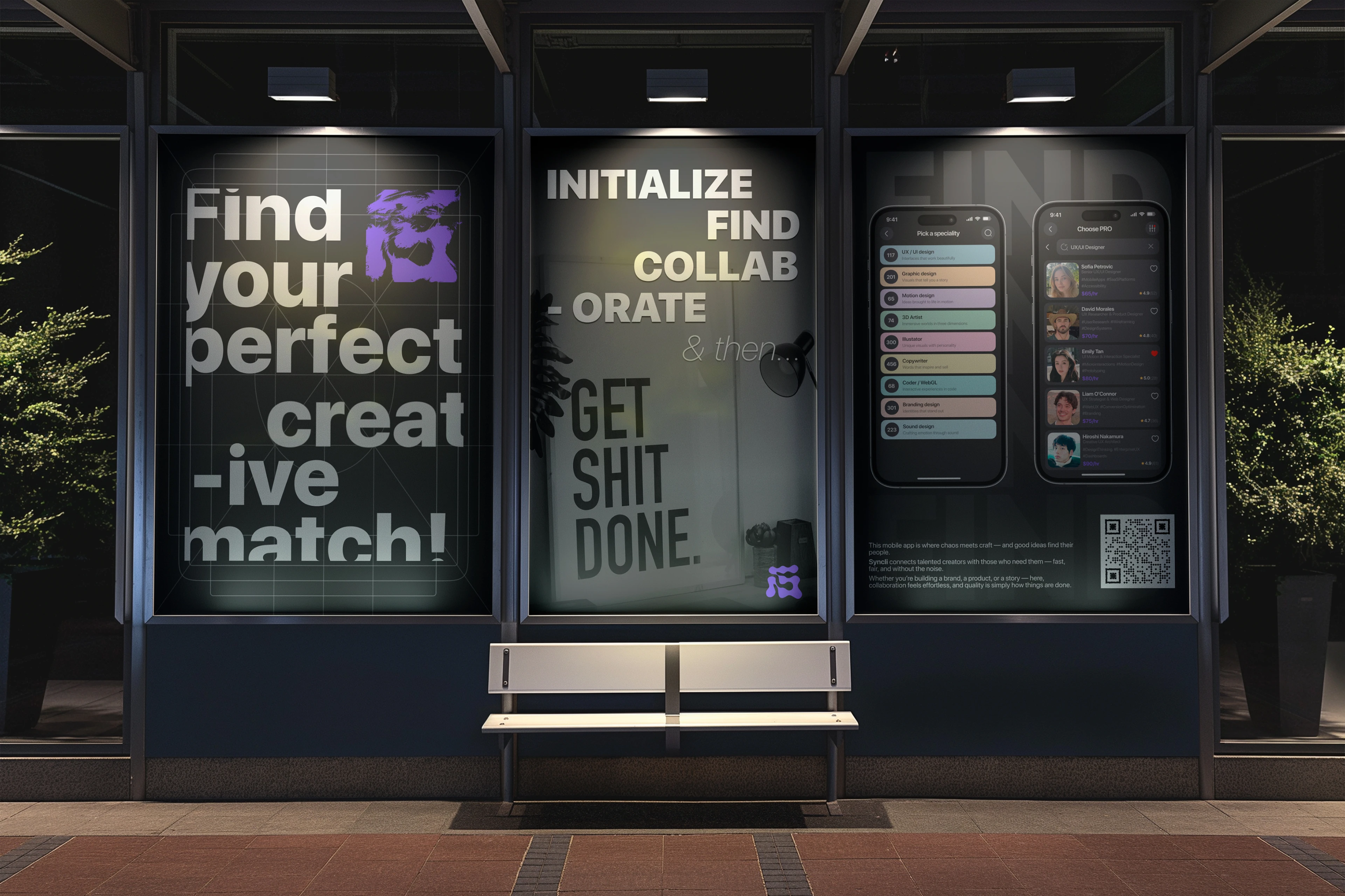 SYNCLI | Creative Collaboration App — Изображение №3 — Интерфейсы на Dprofile