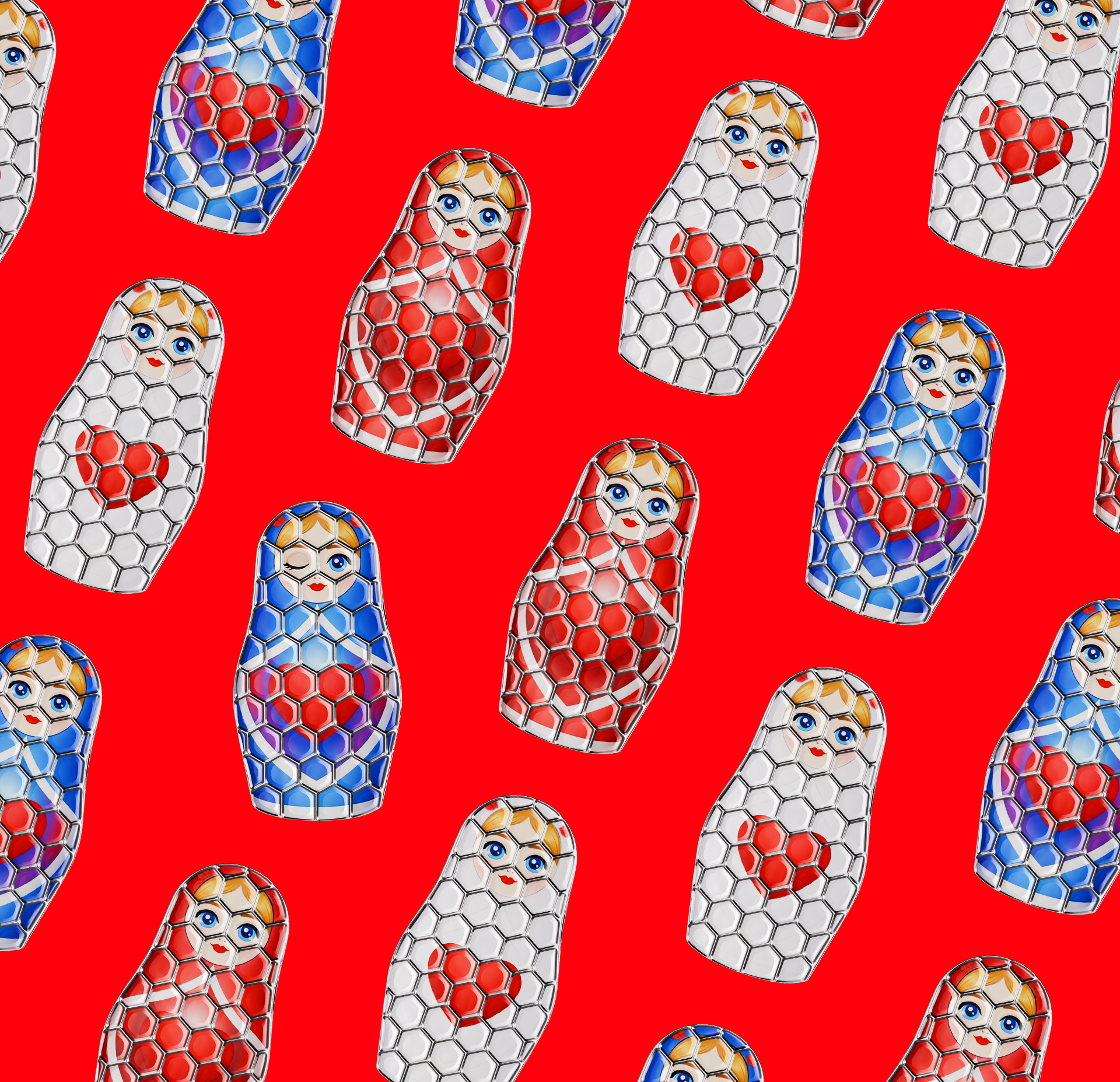 Матрешка «Зарядье» — Изображение №3 — Маркетинг, Промдизайн на Dprofile