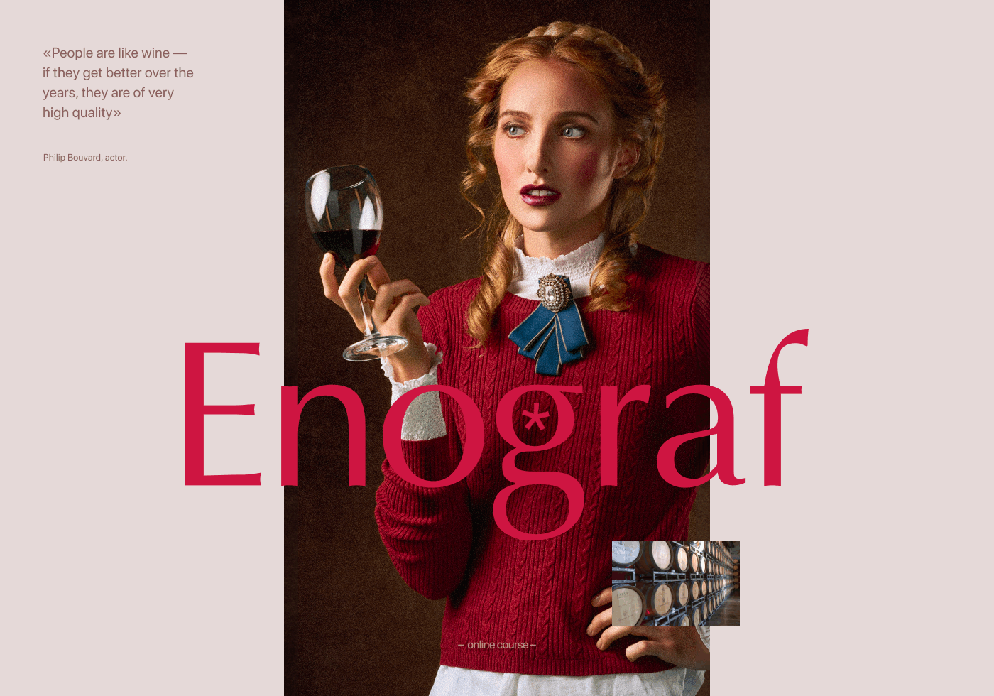 Enograf — онлайн-курс сомелье — Изображение №1 — Интерфейсы на Dprofile