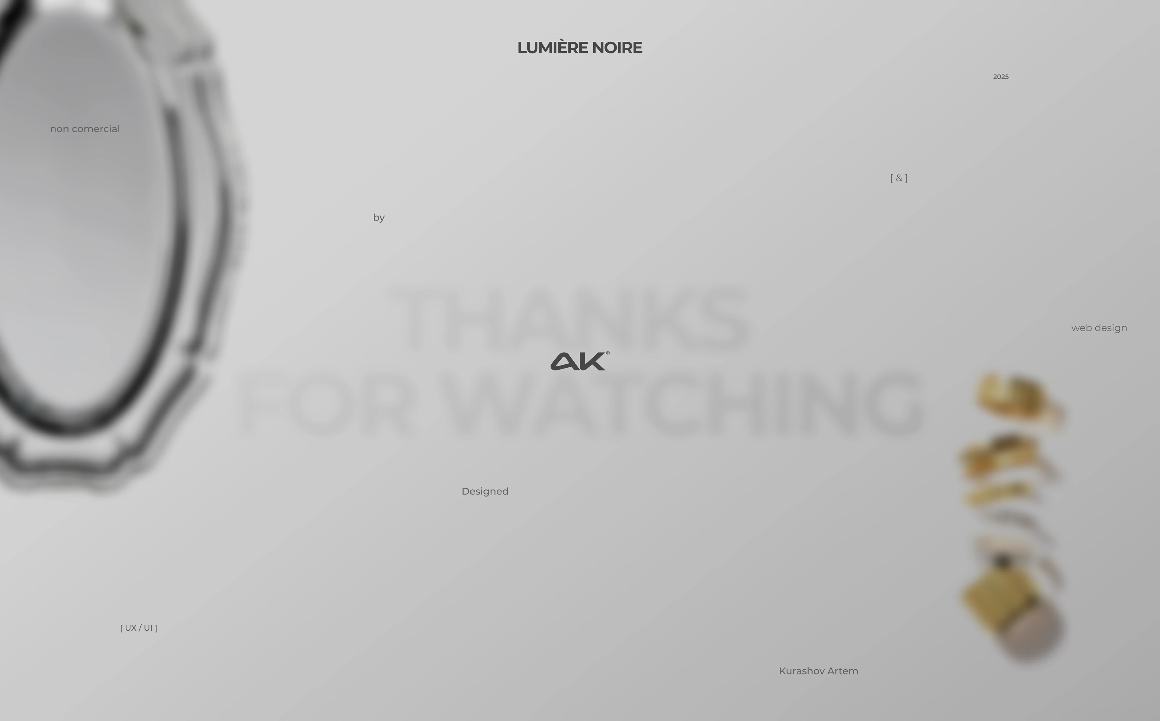 Lumière Noire website — Изображение №12 — Интерфейсы на Dprofile