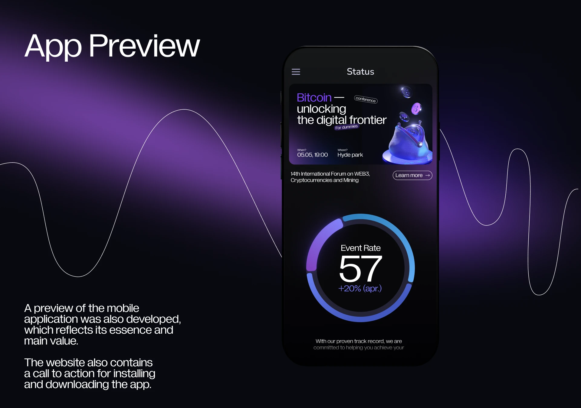 CRYPTO Conf Design — Изображение №10 — Интерфейсы, Брендинг на Dprofile