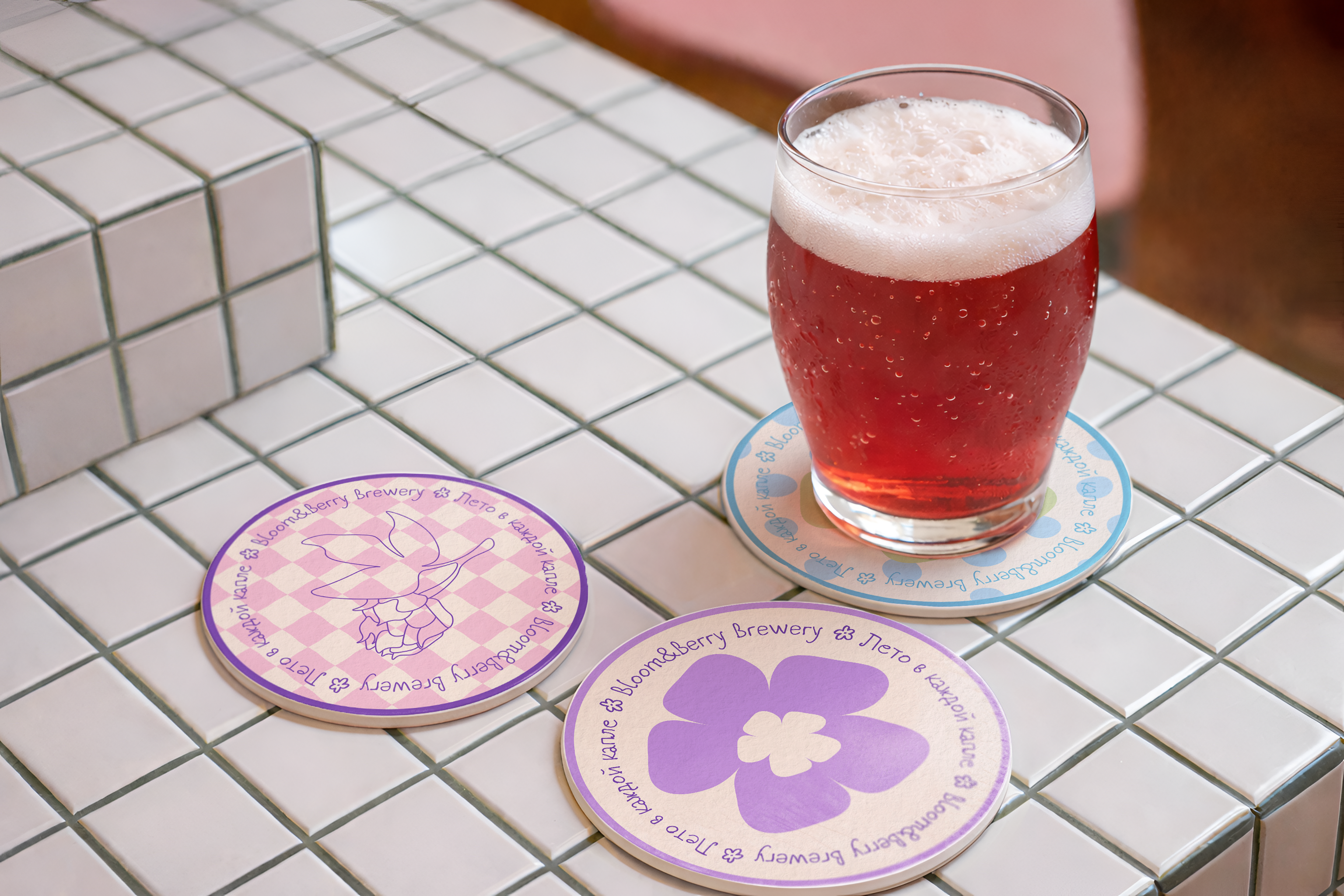 Брендинг крафтовой пивоварни «Bloom&Berry Brewery» — Изображение №3 — Брендинг на Dprofile