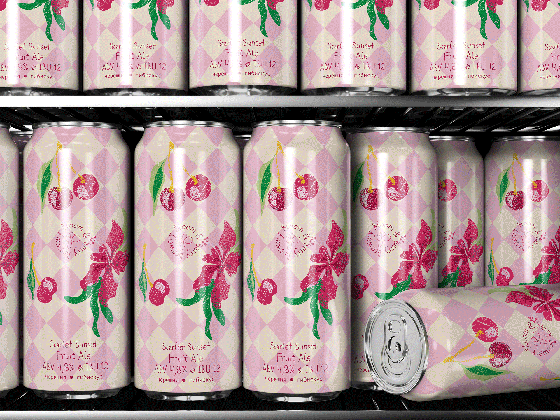 Брендинг крафтовой пивоварни «Bloom&Berry Brewery» — Изображение №2 — Брендинг на Dprofile