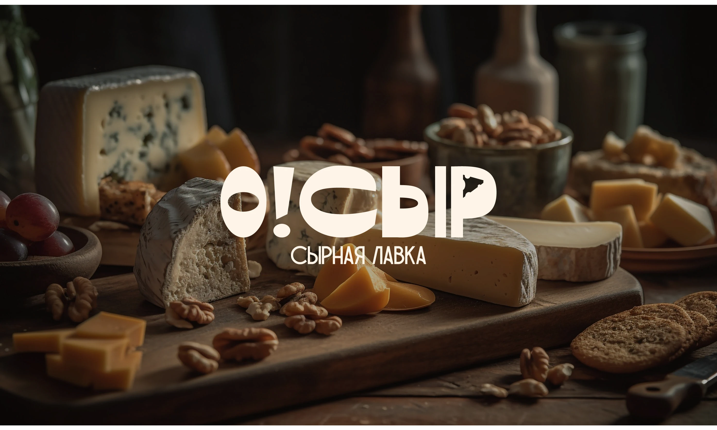 Фирменный стиль сырной лавки — Изображение №1 — Брендинг, Графика на Dprofile