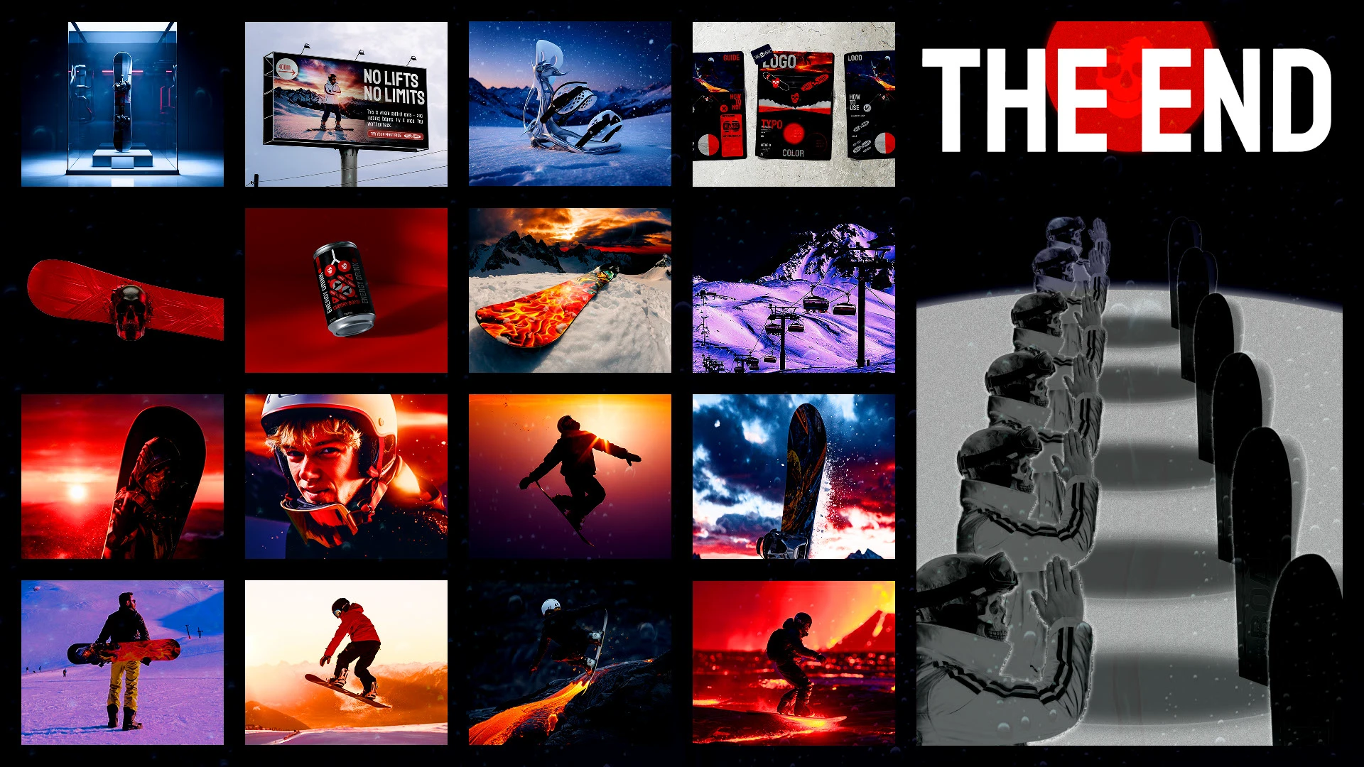 SKULLBOARD / Snowboard Brand Identity & Graphic Design — Изображение №12 — Интерфейсы, Брендинг на Dprofile