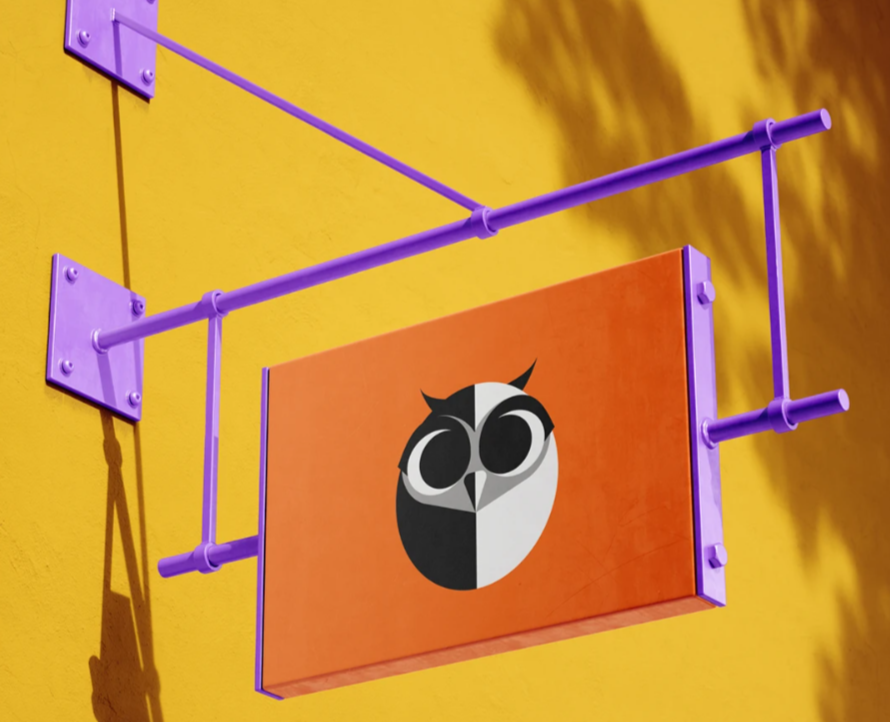 Coffee owl - бодрящий дизайн для кофейни — Брендинг на Dprofile