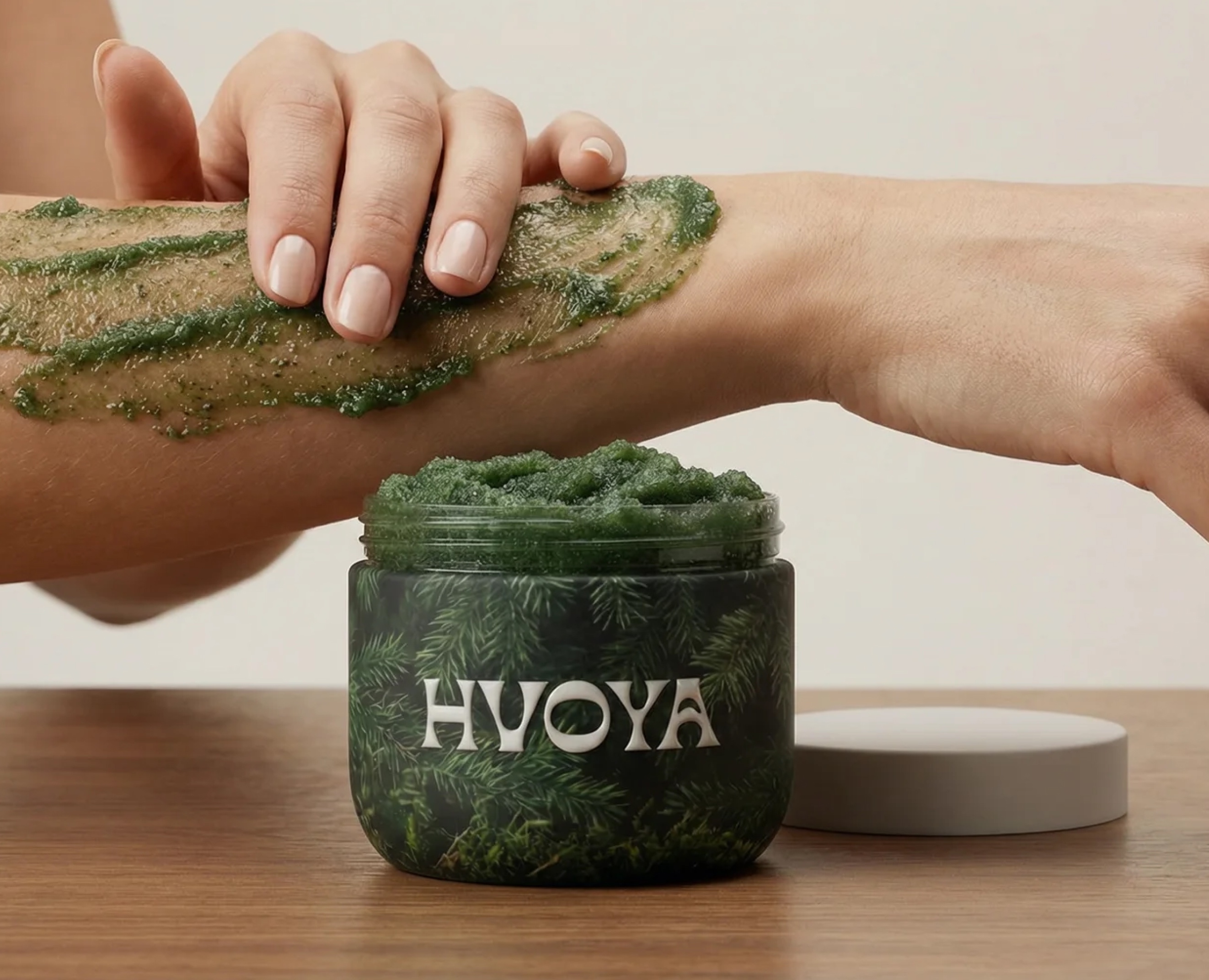 HVOYA - packaging for scrub brand — Брендинг на Dprofile
