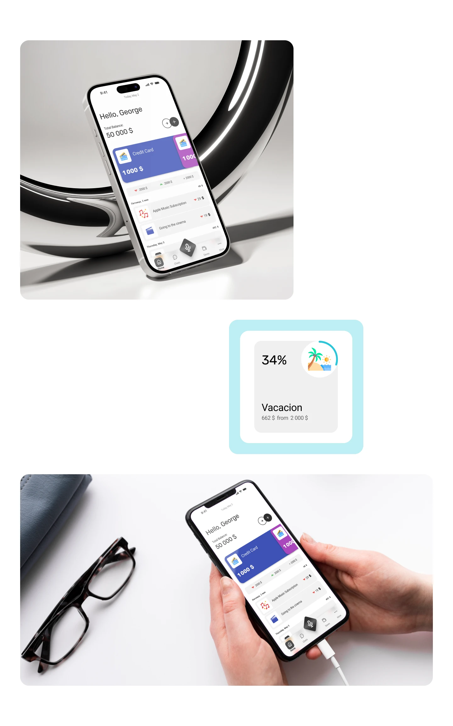 Tell My Cash | AI Powered Fintech App | UI/UX Design — Изображение №6 — Интерфейсы на Dprofile