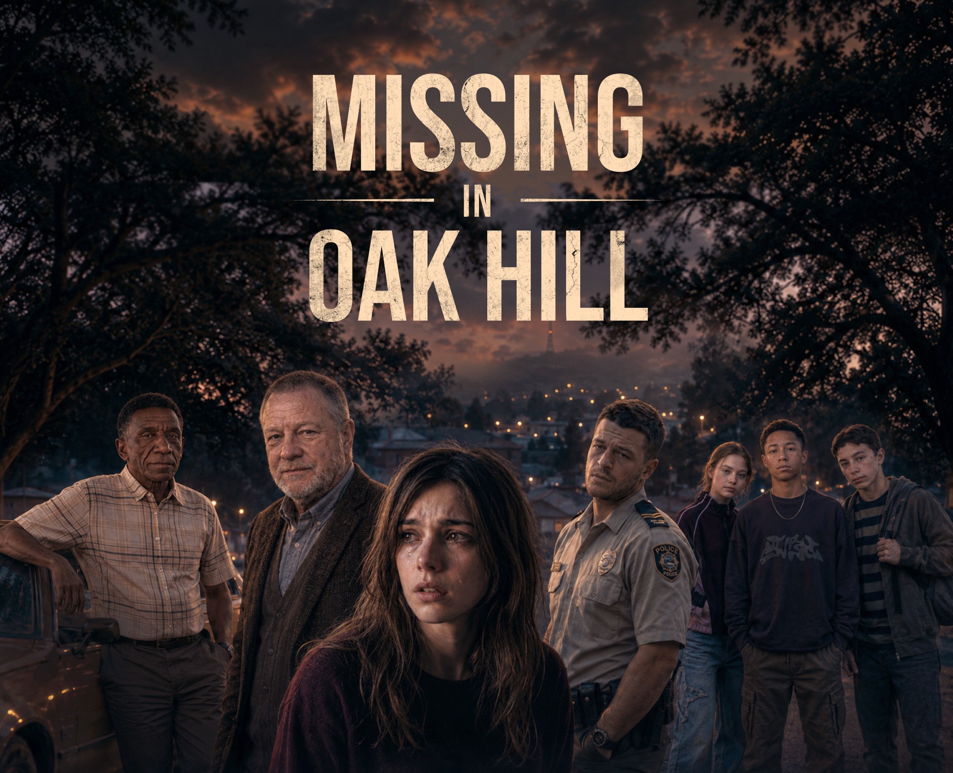 Визуальная концепция игры Missing in Oak Hill на Dprofile
