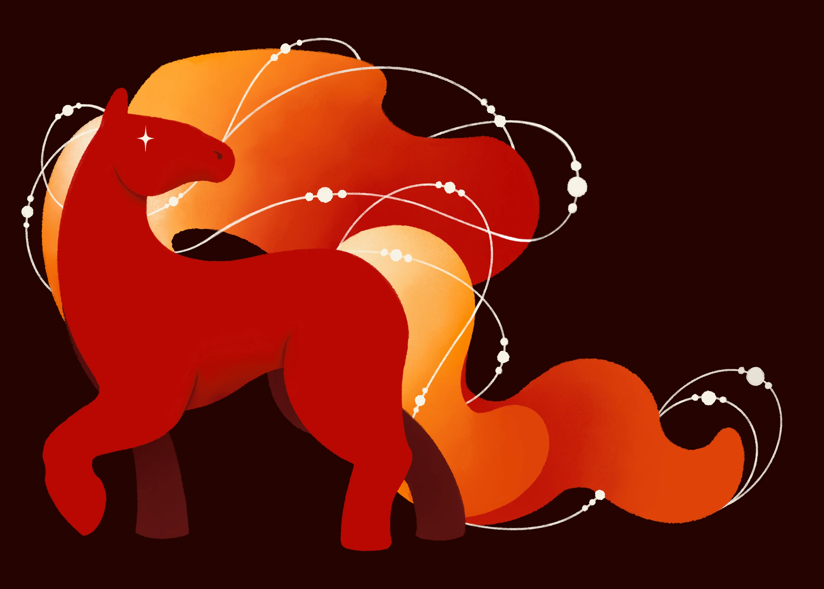 Символ 2026 года. — Изображение №1 — Иллюстрация, Графика на Dprofile