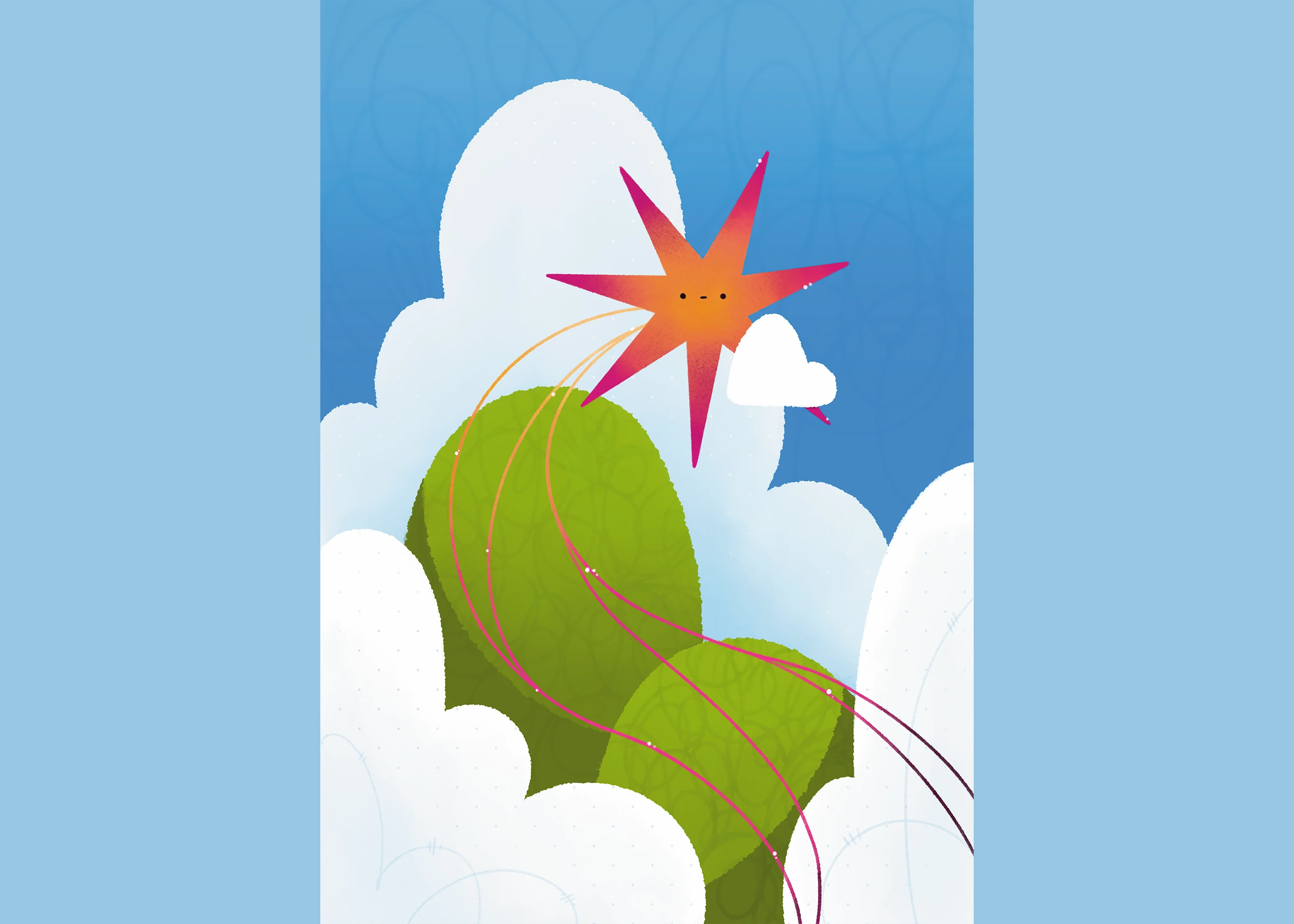 «Звезда заветных желаний» — Изображение №1 — Иллюстрация, Графика на Dprofile