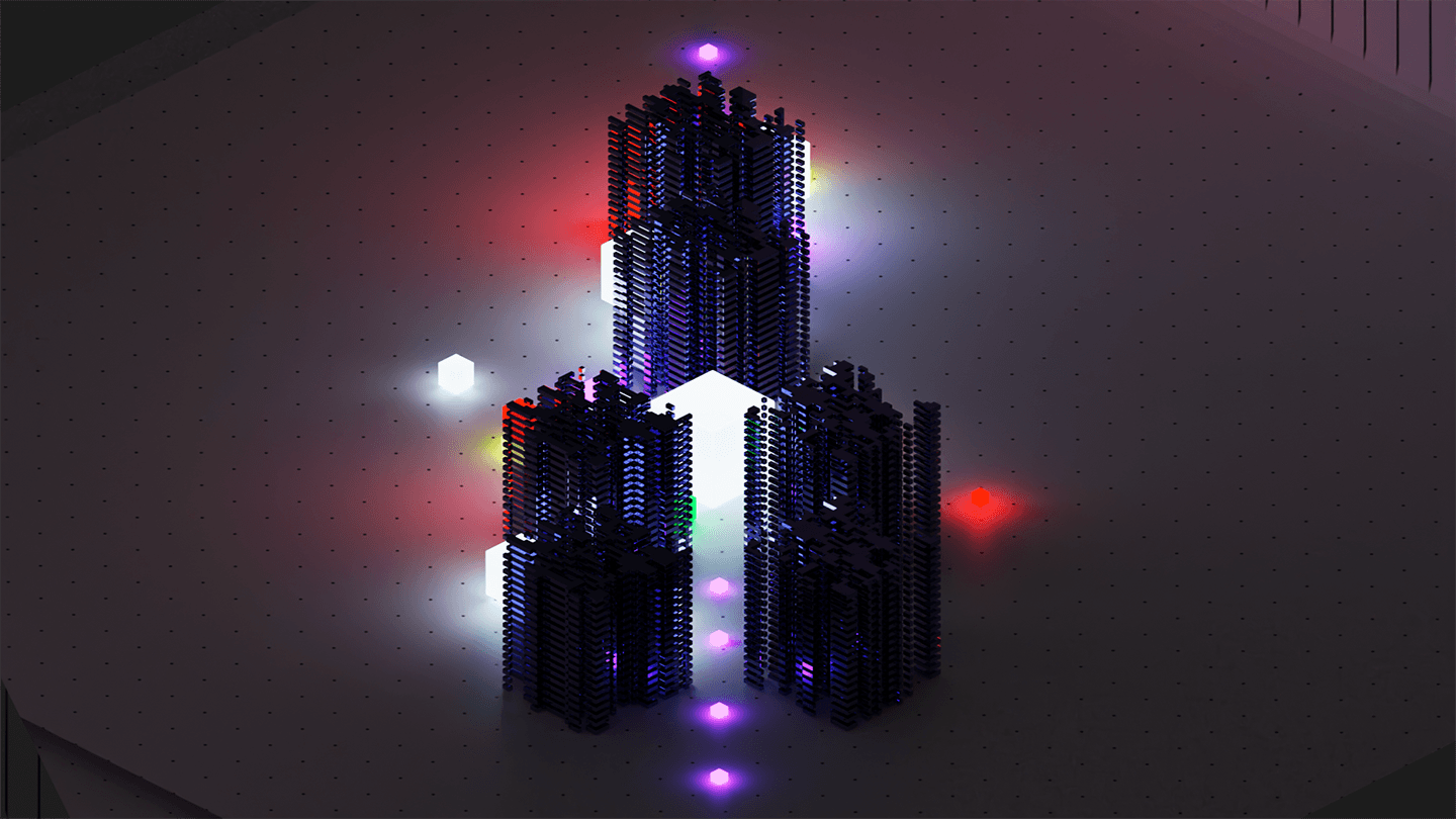 Fintech abstract 3D images — Изображение №5 — 3D на Dprofile